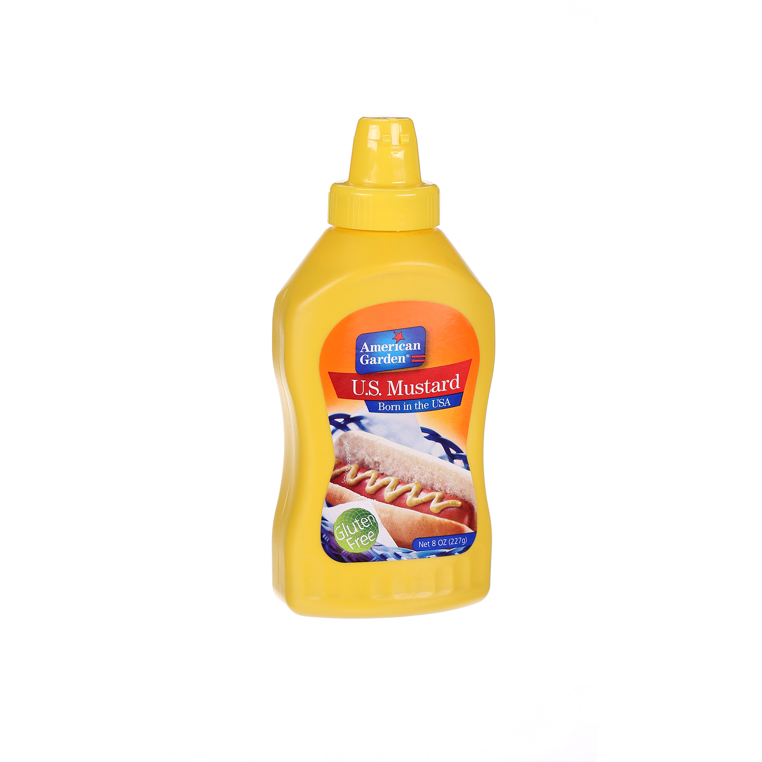 American Garden Yellow Mustard Squeeze Sauce 9 Oz