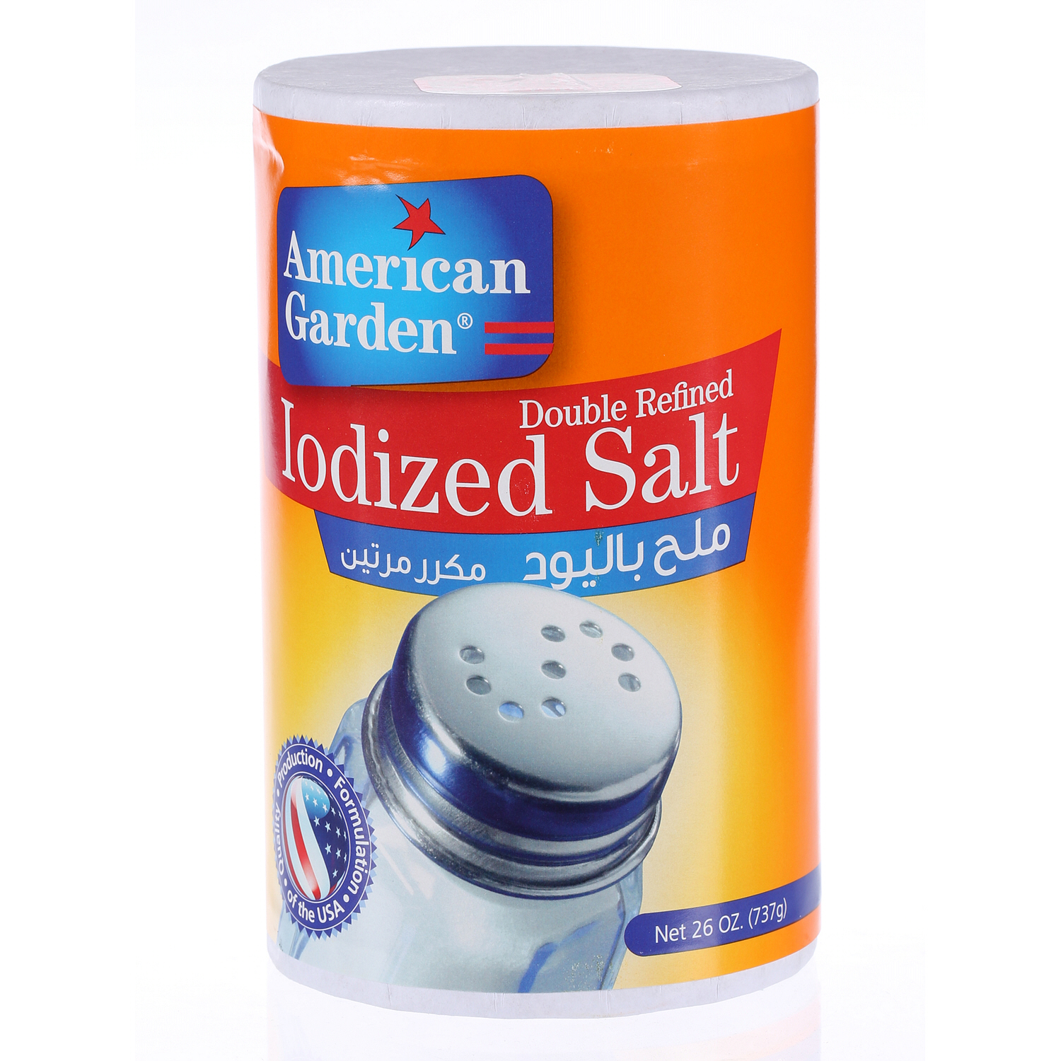 American Garden Iodized Salt 26 Oz