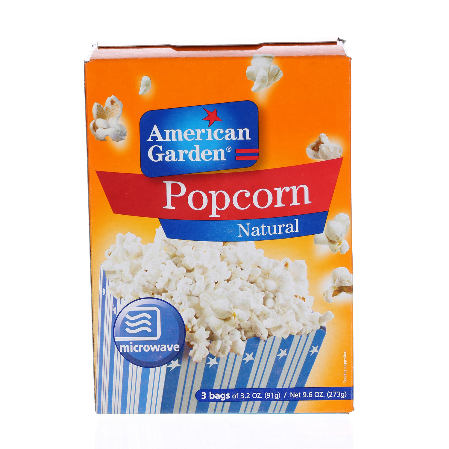 American Garden Popcorn Regular 3 × 3.5 Oz