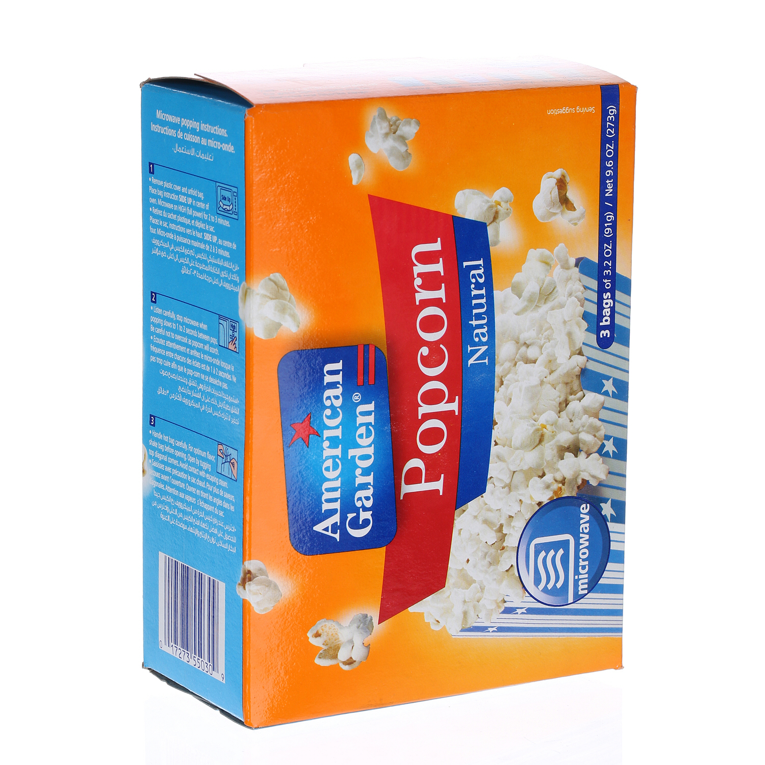 American Garden Popcorn Regular 3 × 3.5 Oz