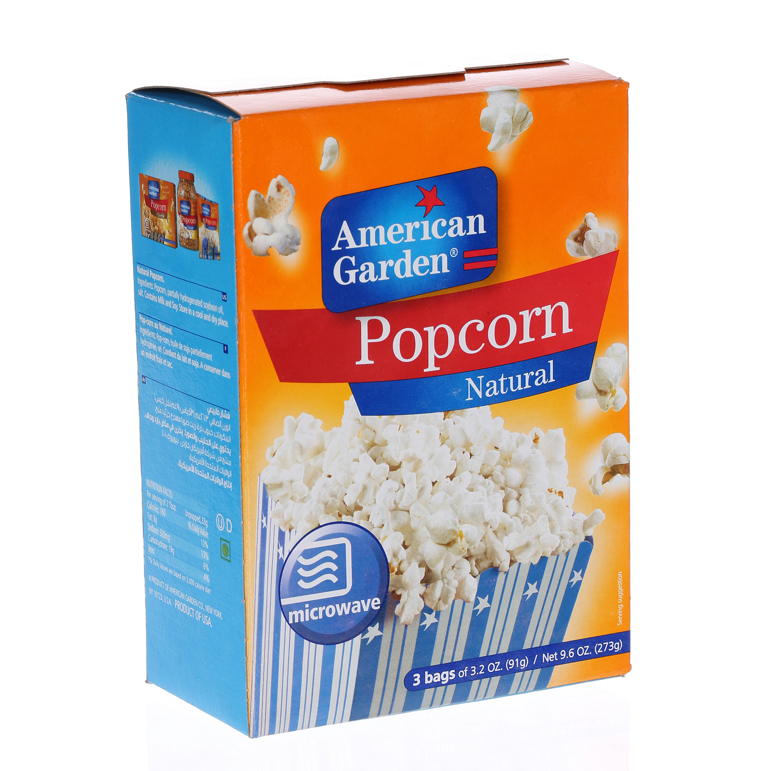 American Garden Popcorn Regular 3 × 3.5 Oz