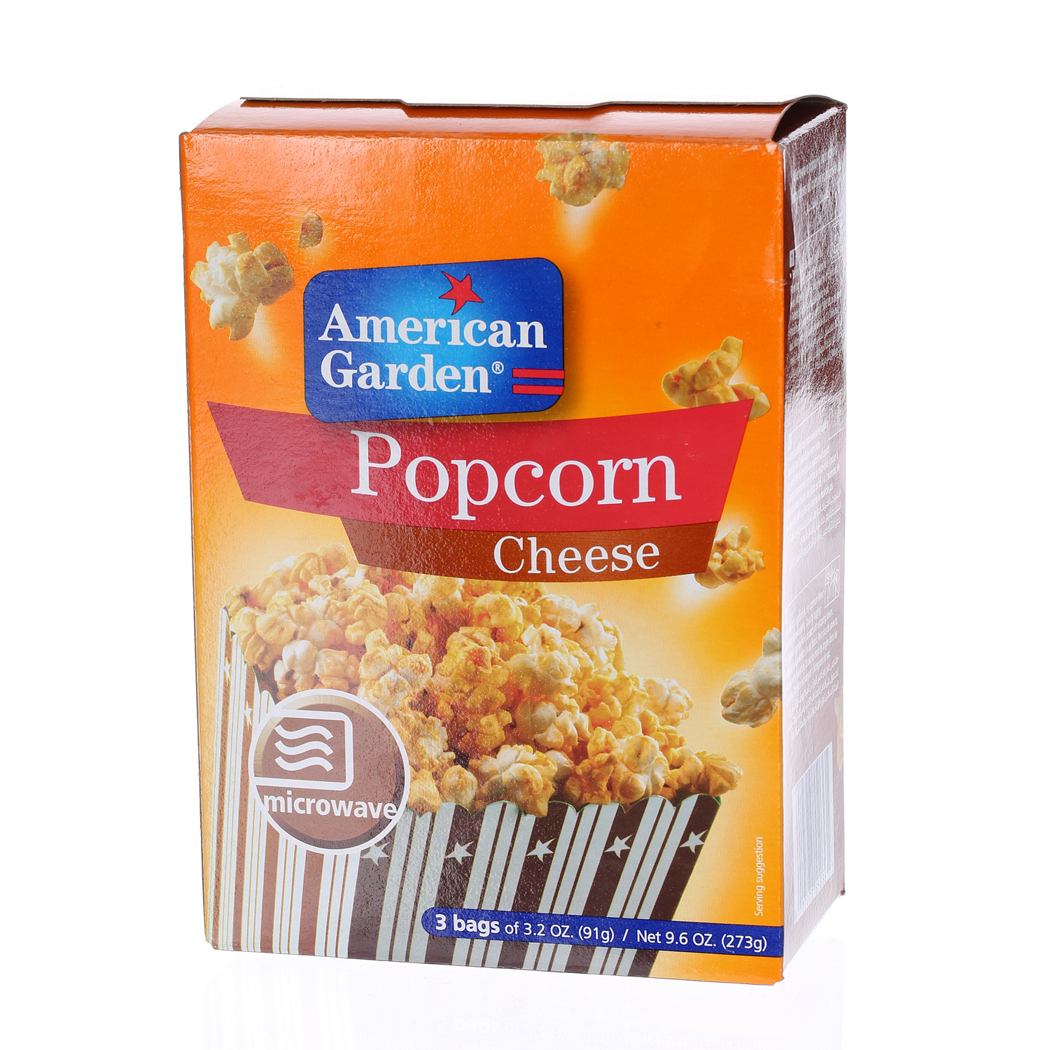 American Garden Microwave Popcorn Cheese 3.5 Oz