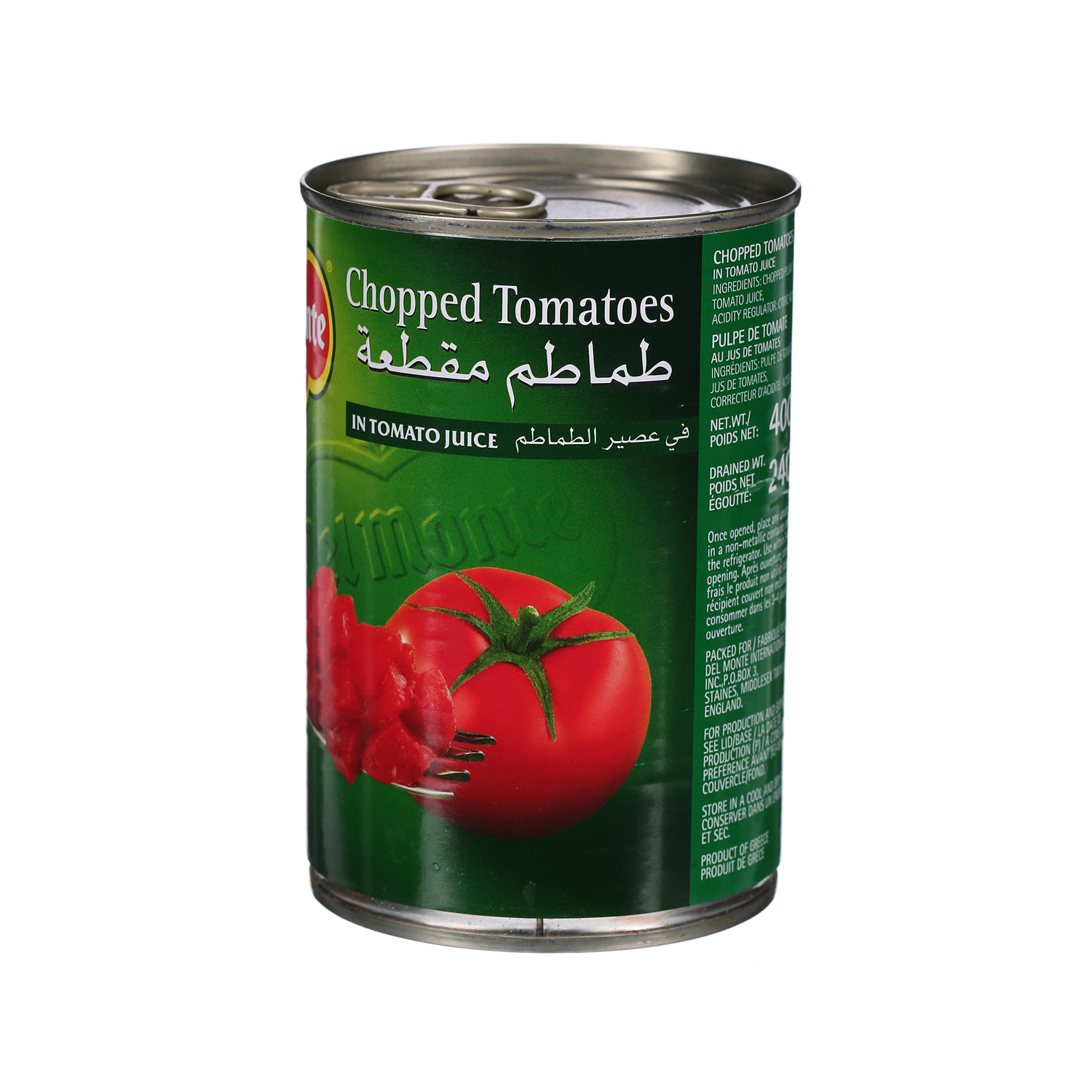 Del Monte Chopped Tomatoes 400 g