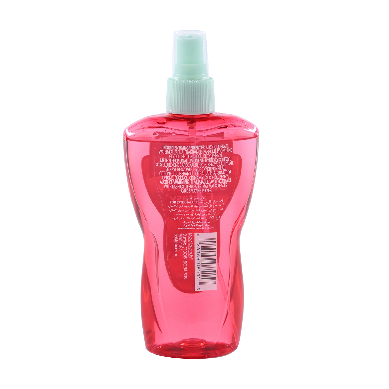 Body Fantasies Body Spray Raspberry Fantasy 8Oz | Sharjah Co-operative ...