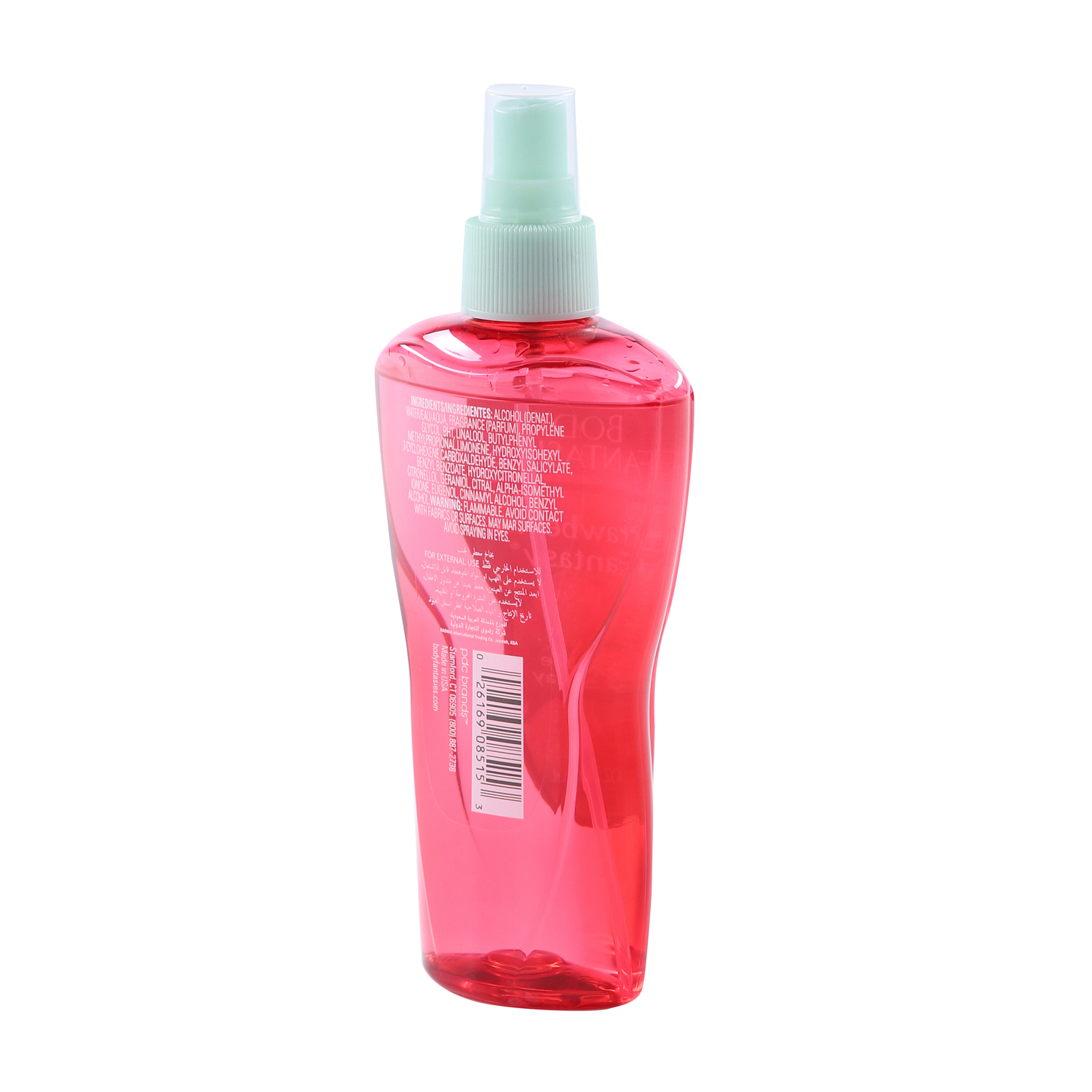 Body Fantasies Body Spray Raspberry Fantasy 8Oz