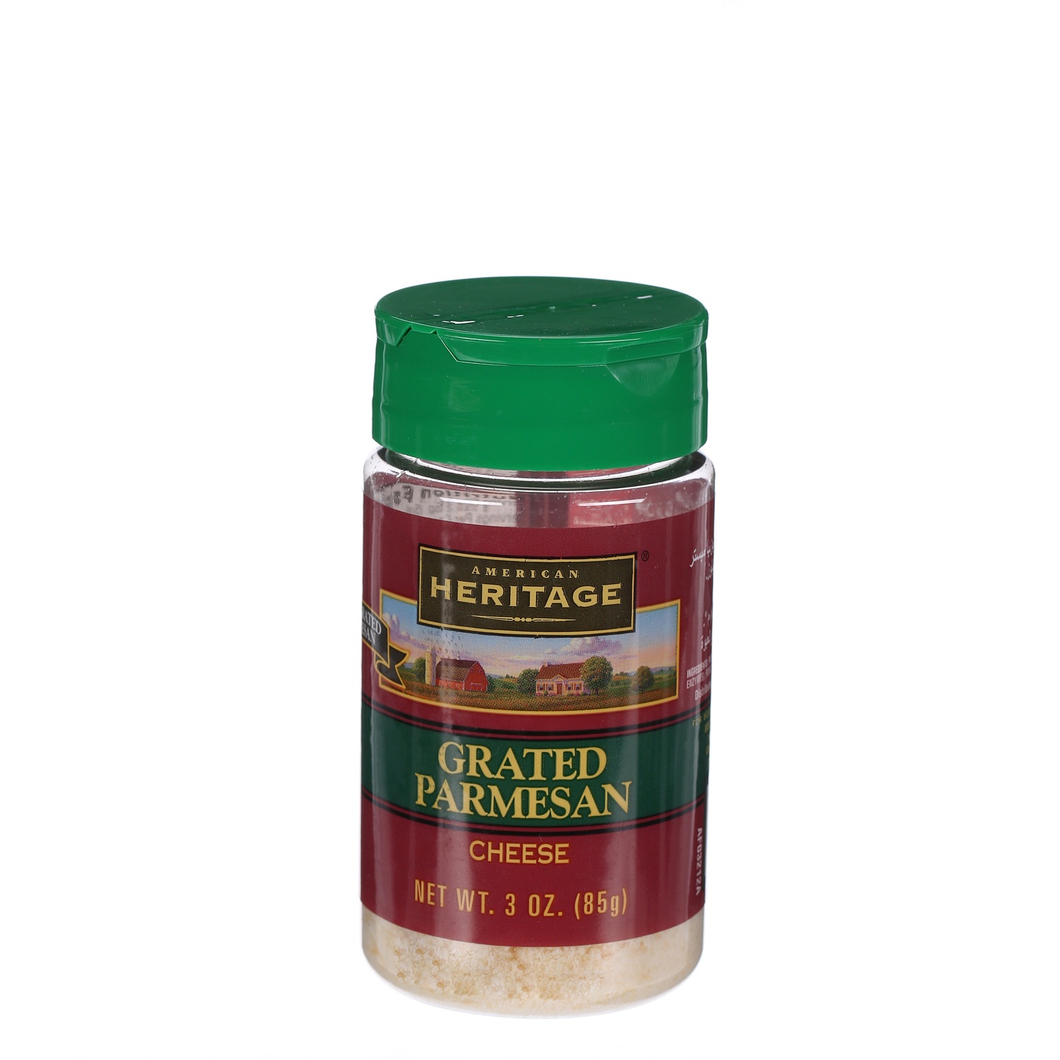 American Heritage Grated Parmesan Cheese 3 Oz