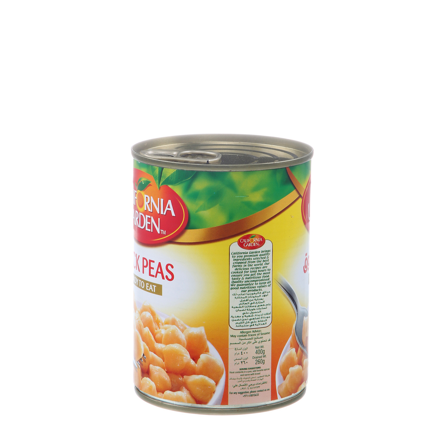 California Garden Chick Peas 400 g