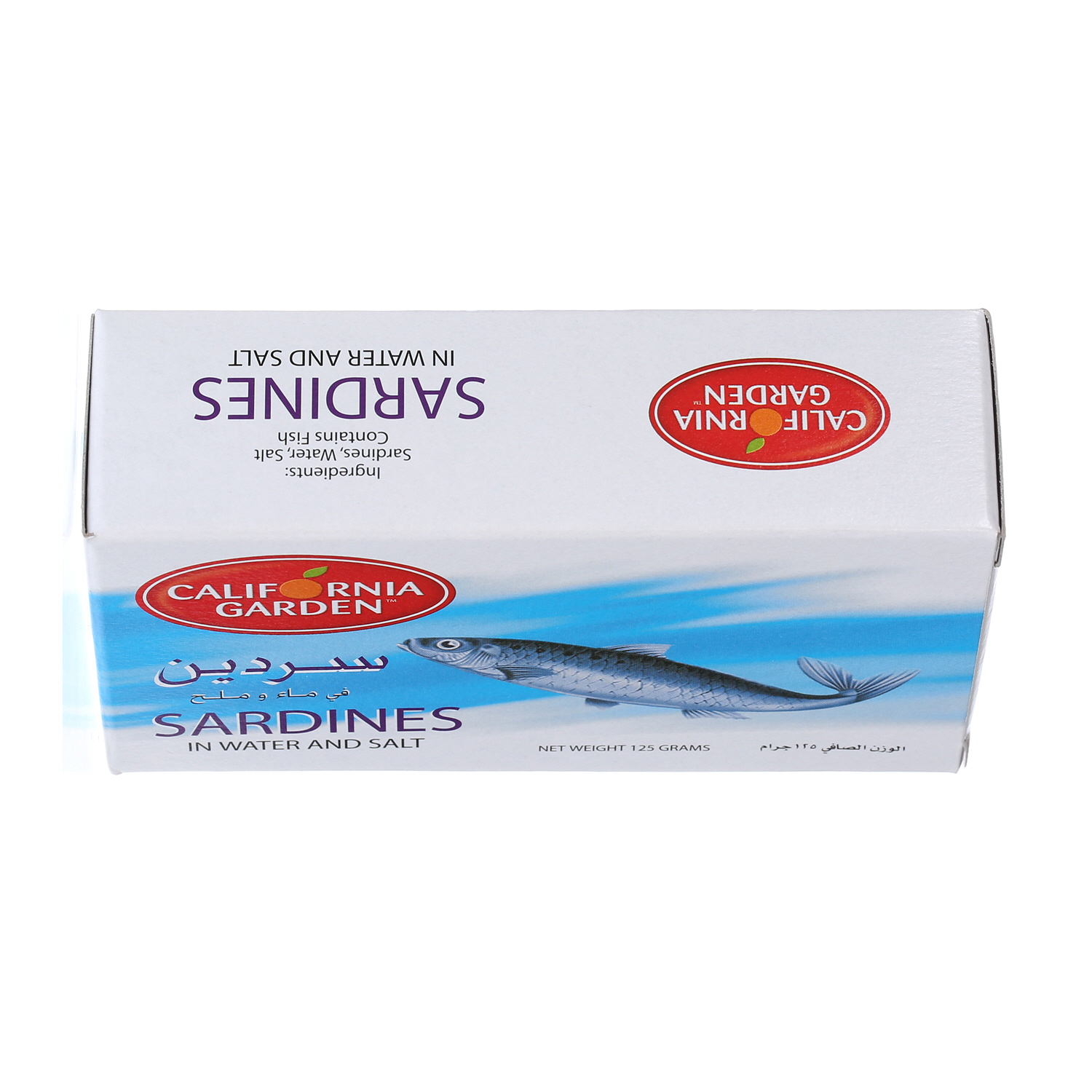 California Garden Sardine In Water & Salt 125 g