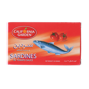 California Garden Sardine In Tomato Sauce 125 g