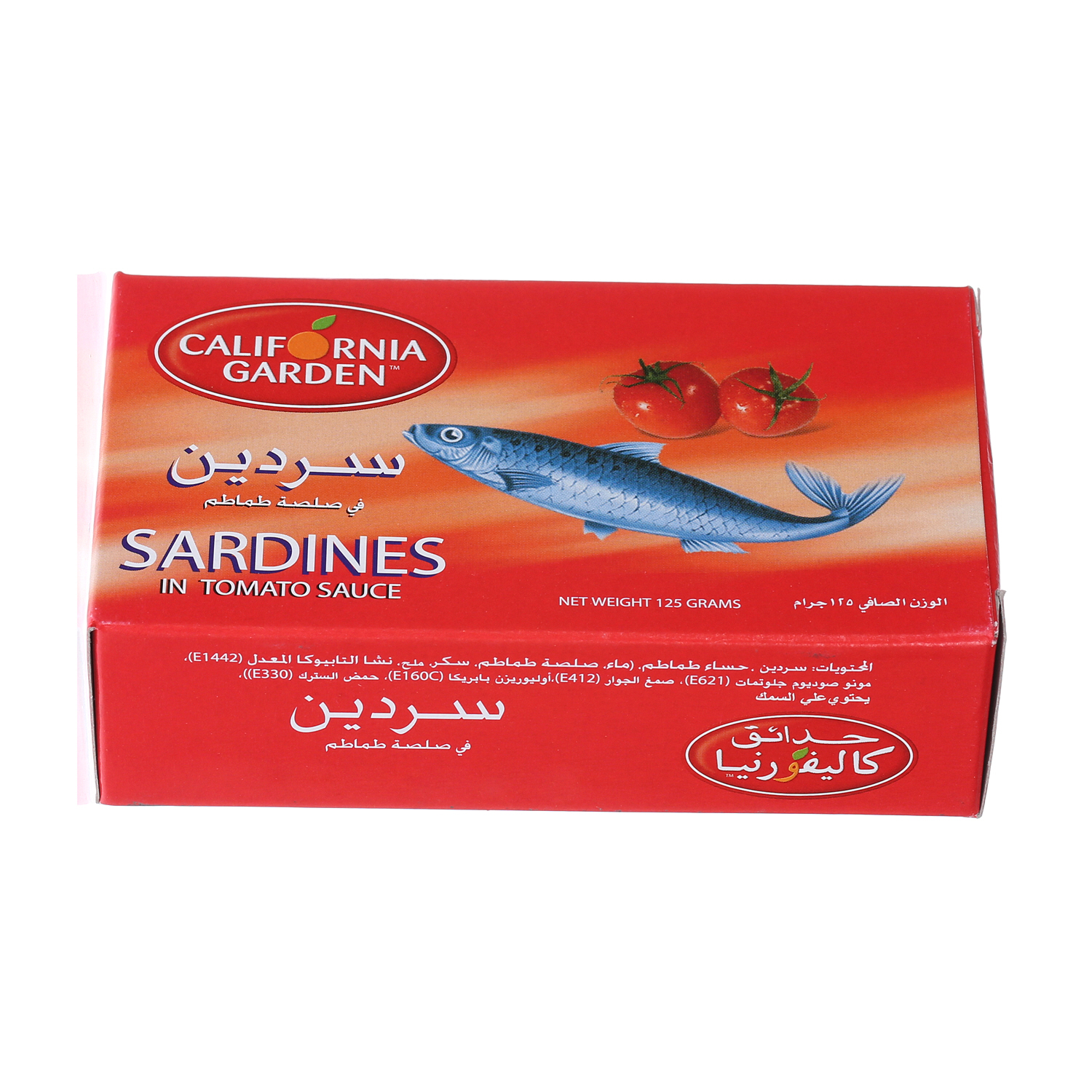 California Garden Sardine In Tomato Sauce 125gm