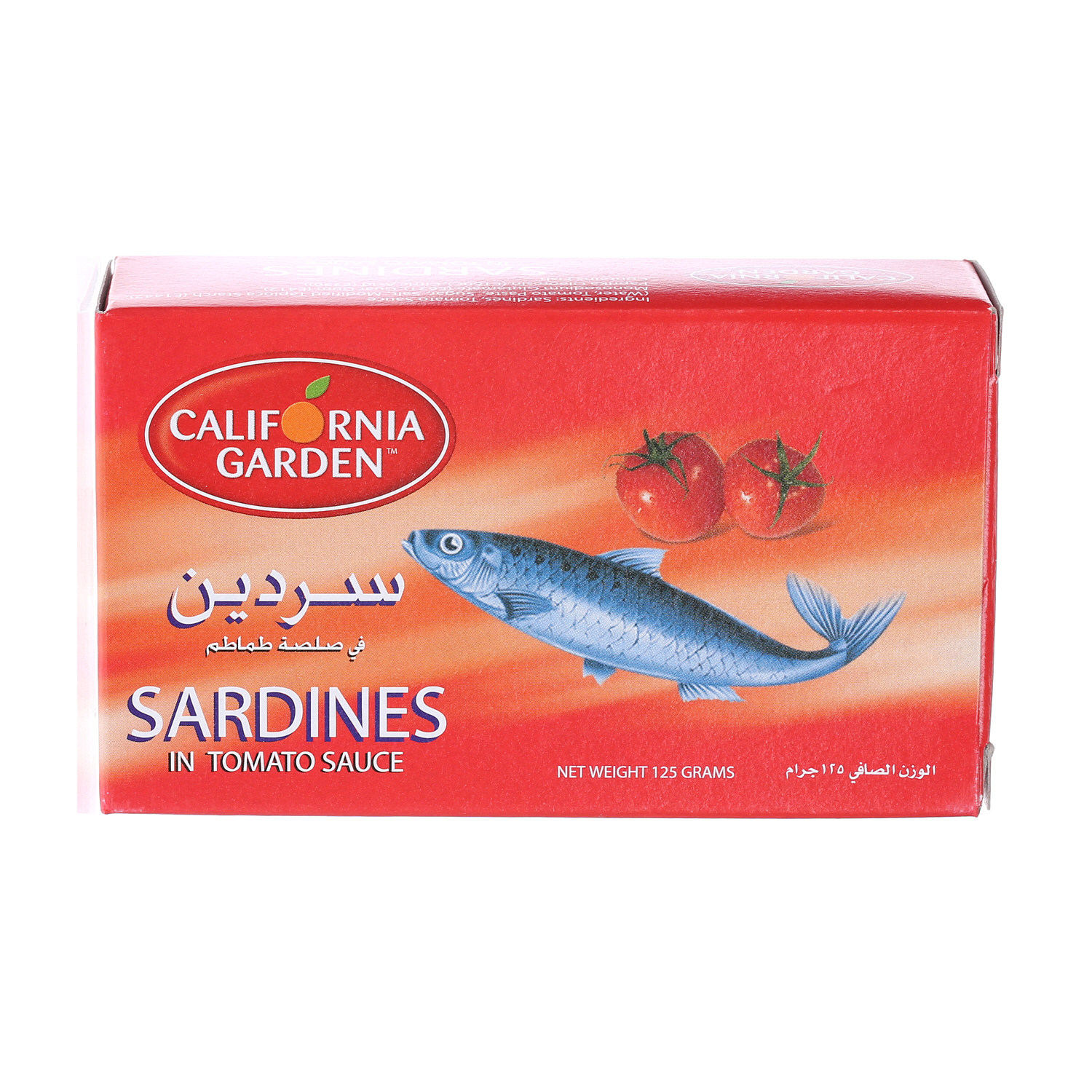 California Garden Sardine In Tomato Sauce 125gm