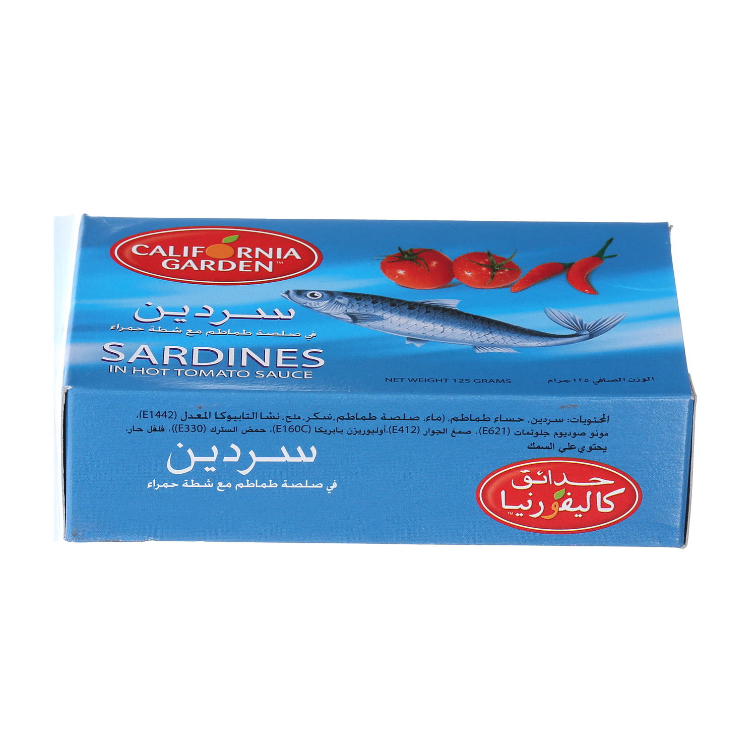 California Garden Sardine In Tomato Hot Sauce 125 g