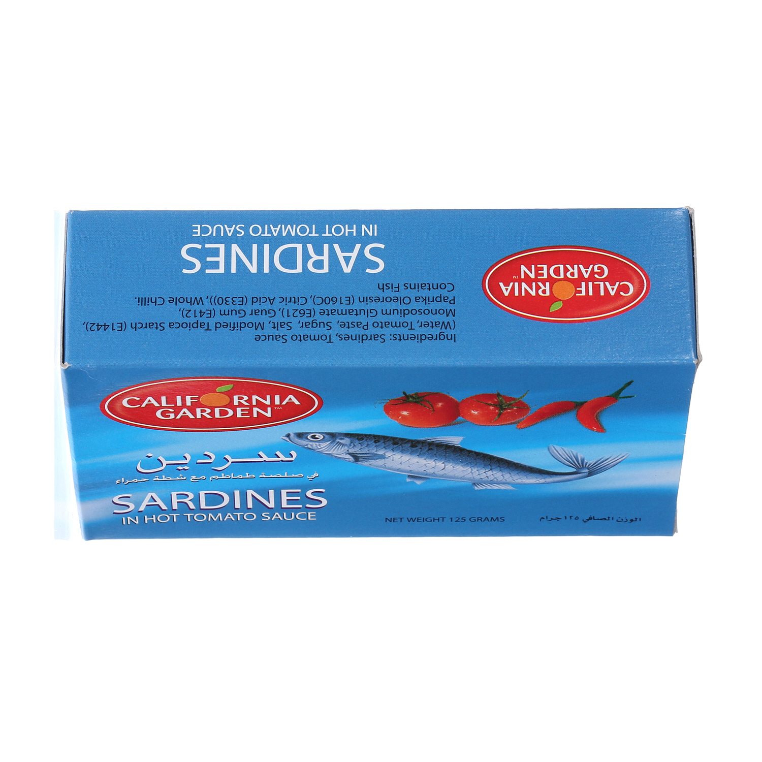 California Garden Sardine In Tomato Hot Sauce 125 g