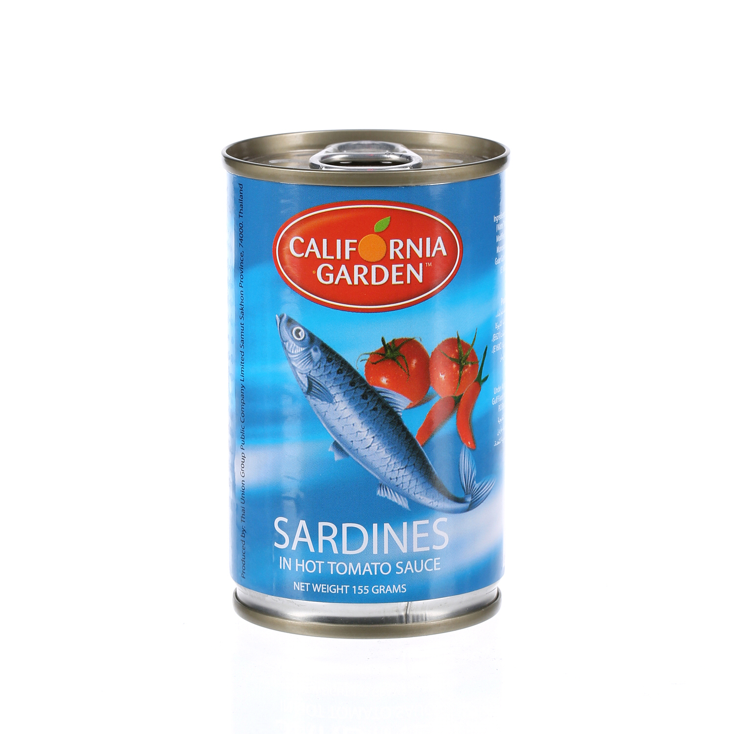California Garden Sardine In Tomato Hot Sauce 155 g
