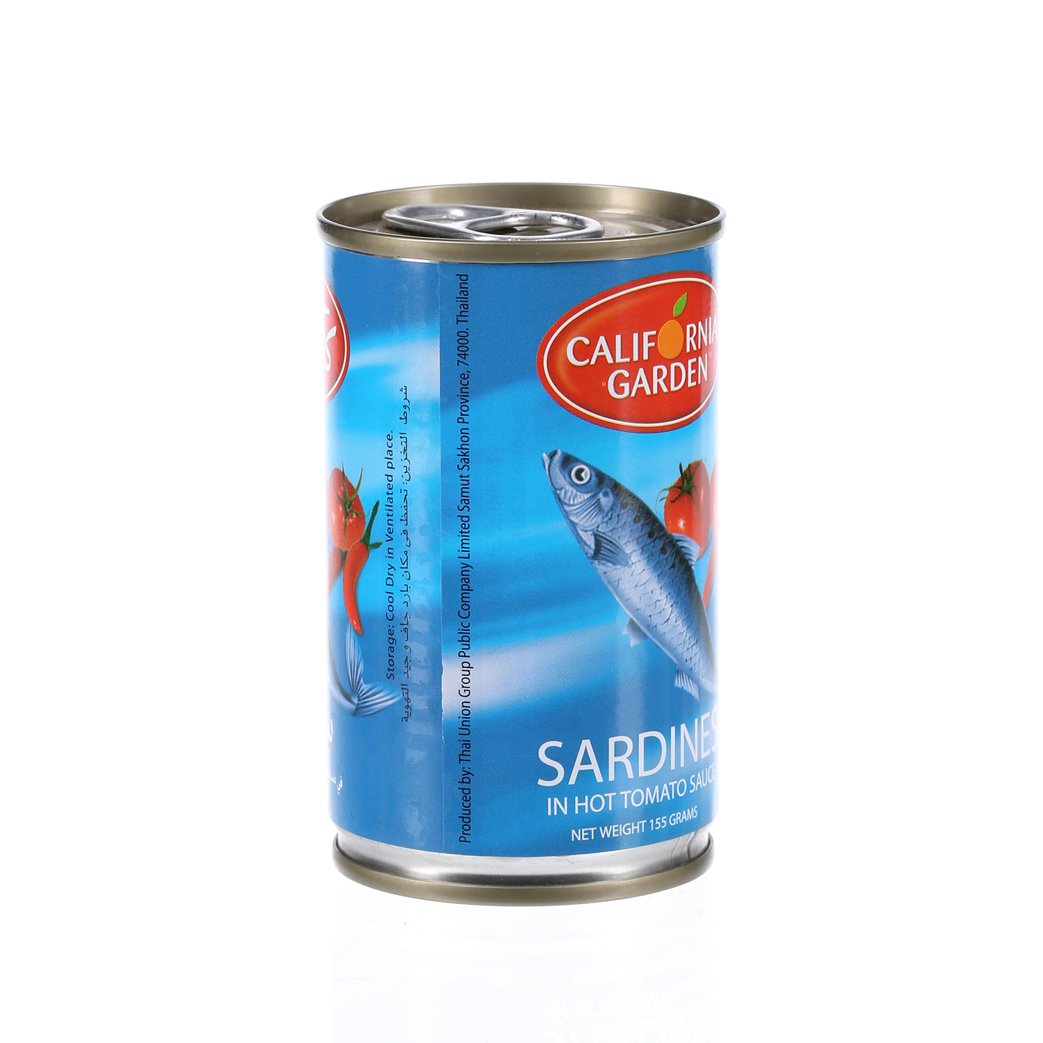 California Garden Sardine In Tomato Hot Sauce 155 g