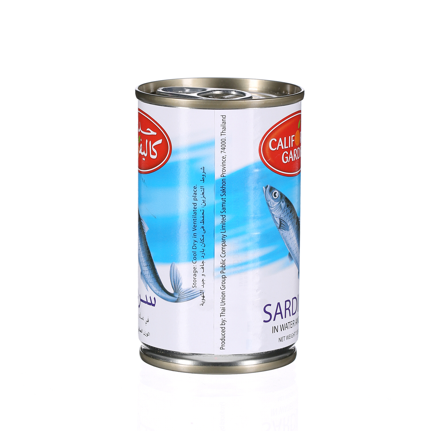 California Garden Sardine In Water & Salt 155 g