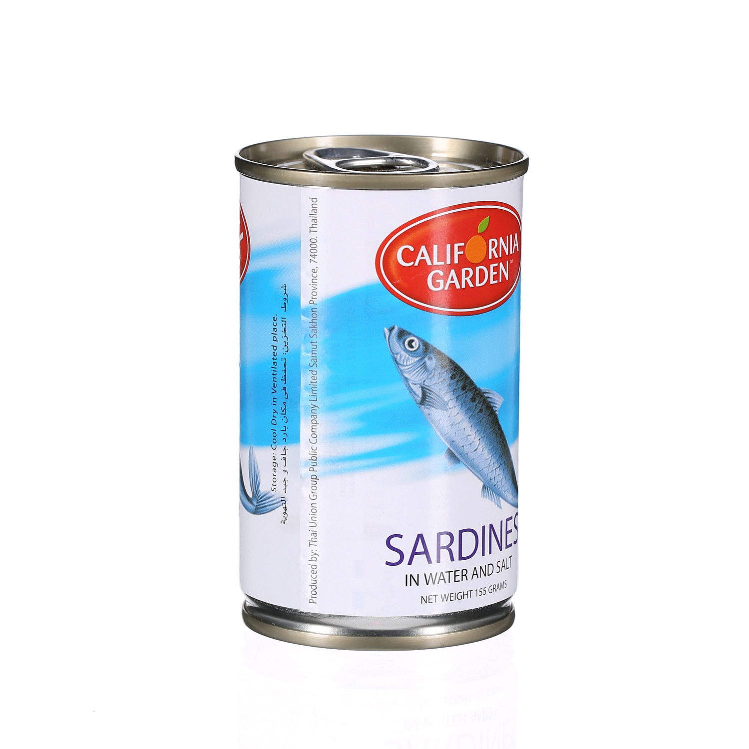 California Garden Sardine In Water & Salt 155 g