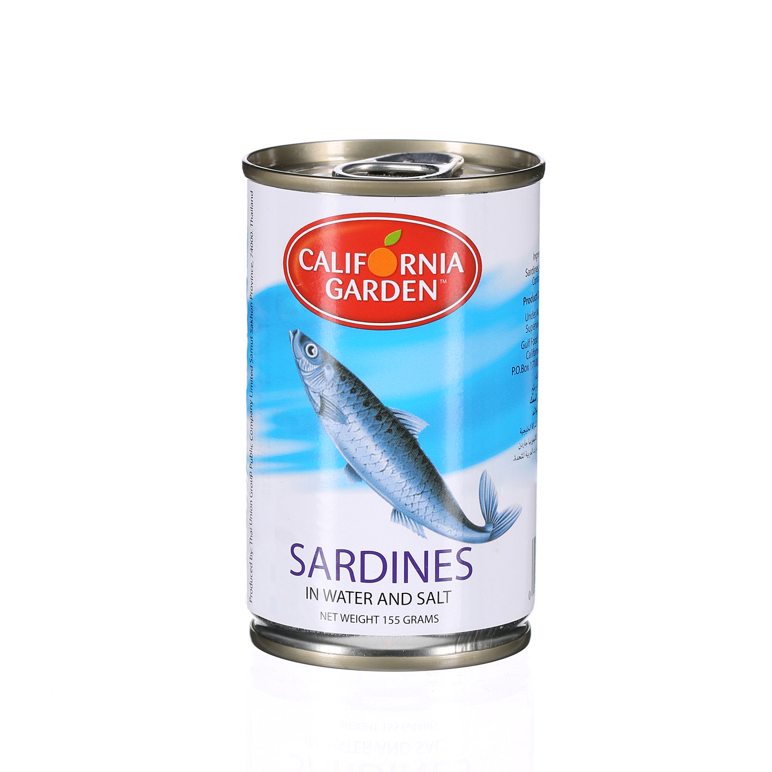 California Garden Sardine In Water & Salt 155 g