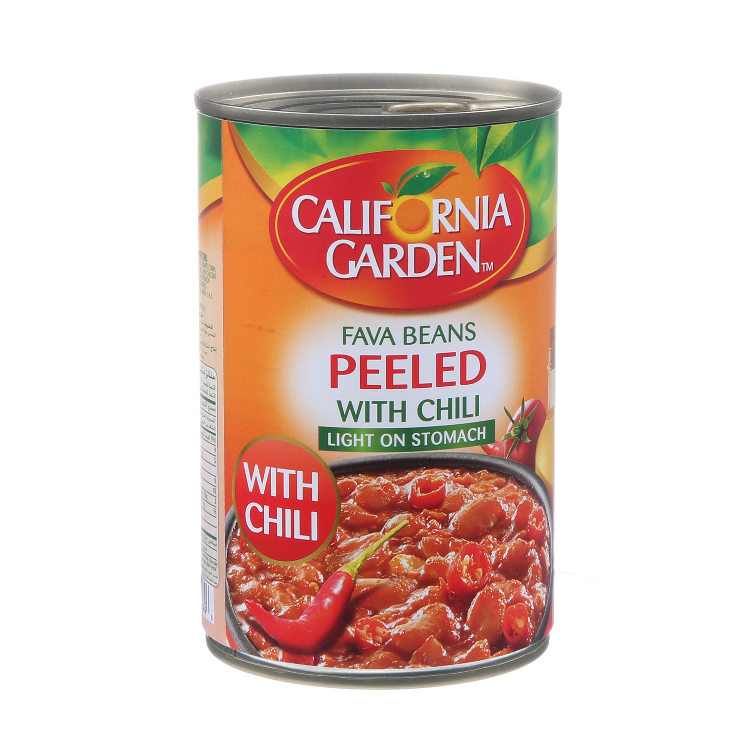 California Garden Pelled Foul Meda mmas With Chili 450 g
