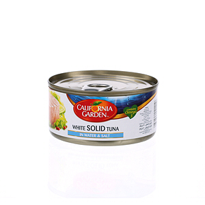 California Garden White Tuna Solid Water 185 g