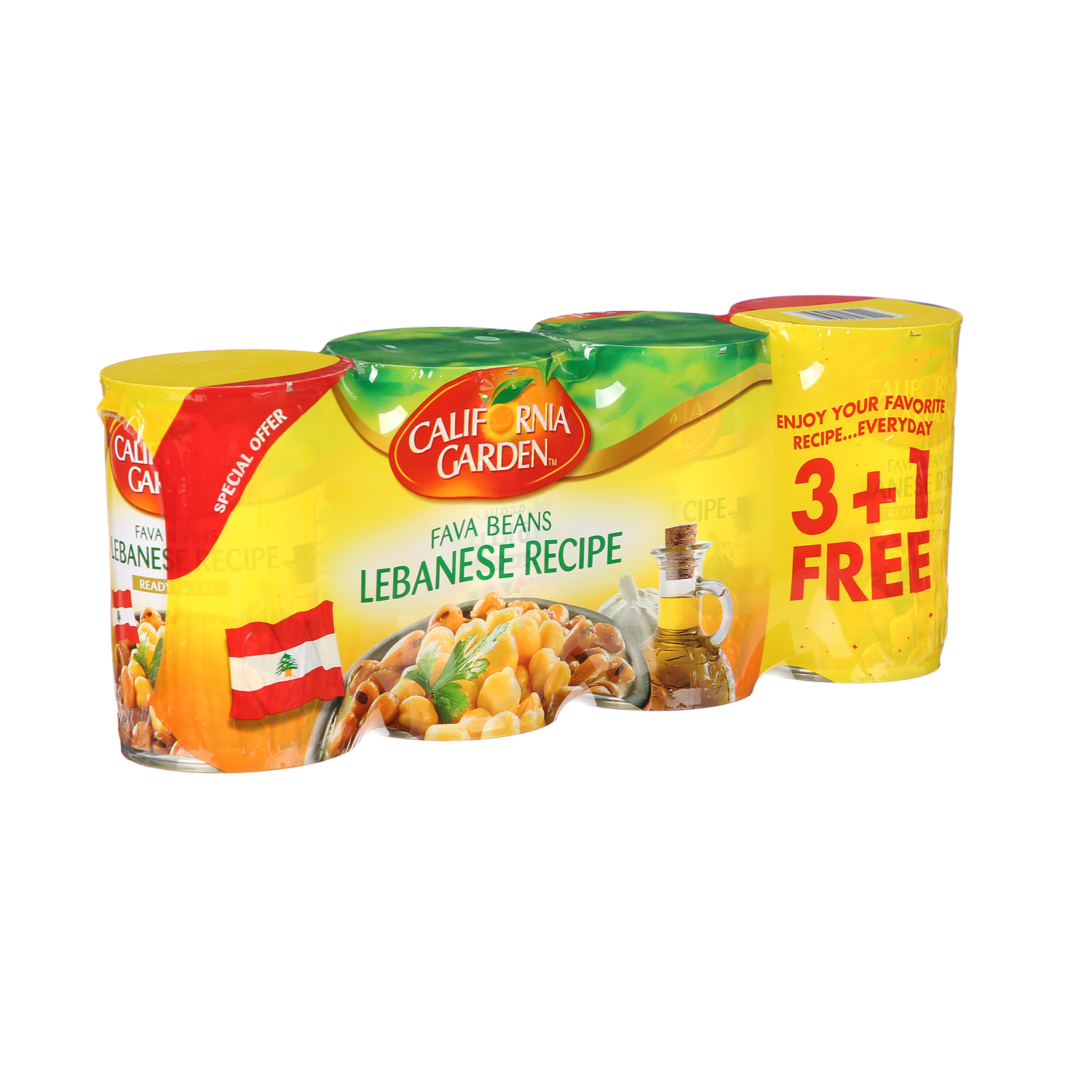 California Garden Foul Lebnese Recipe 450 g (3 + 1 Free)