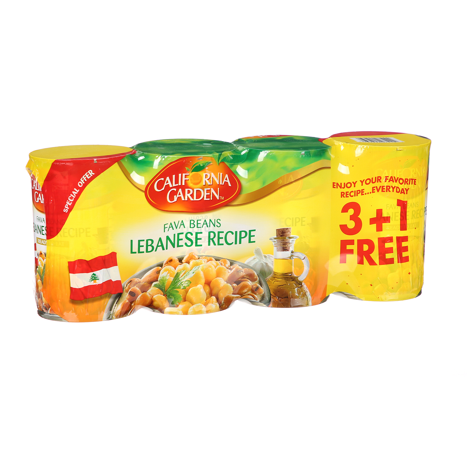 California Garden Foul Lebnese Recipe 450 g (3 + 1 Free)