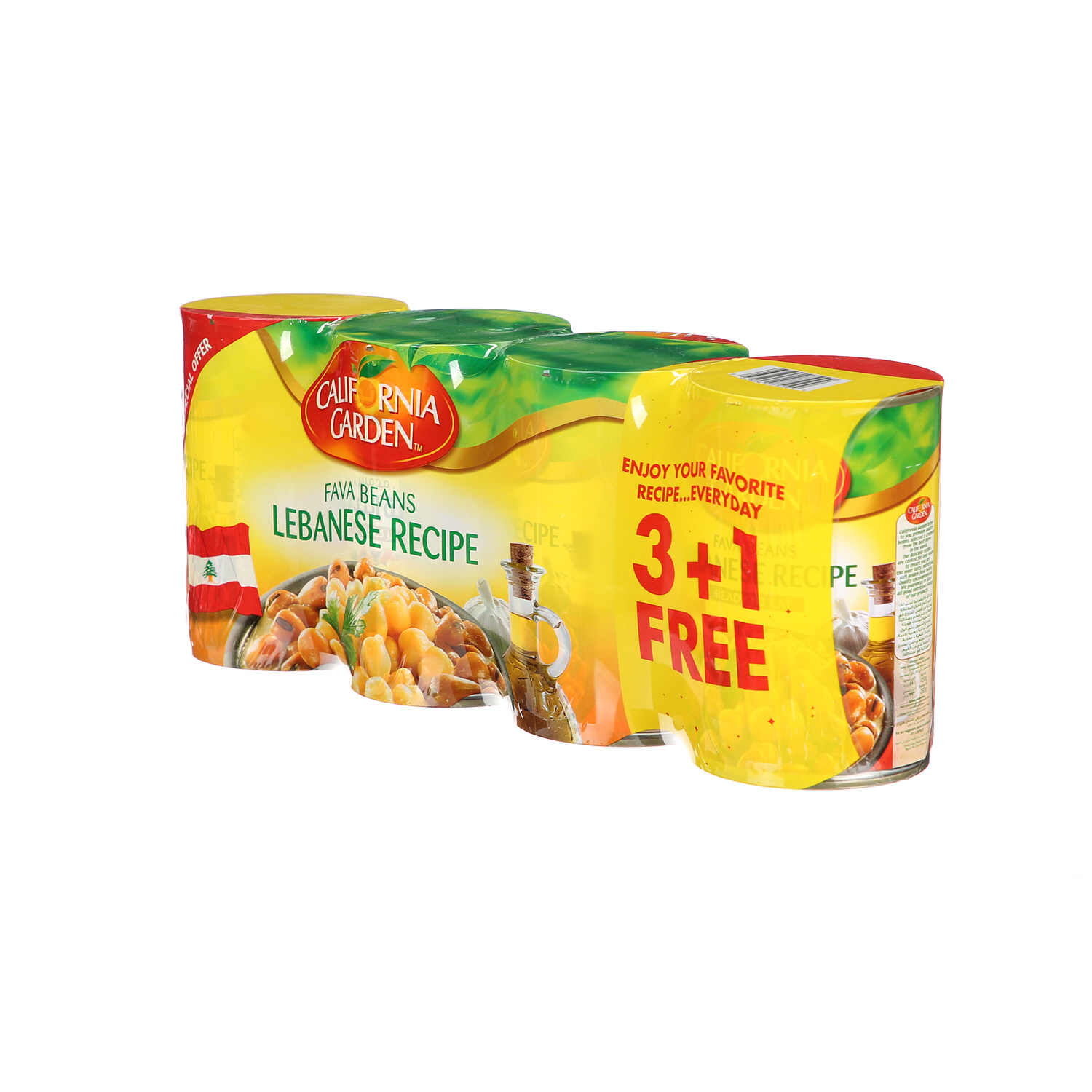 California Garden Foul Lebnese Recipe 450 g (3 + 1 Free)