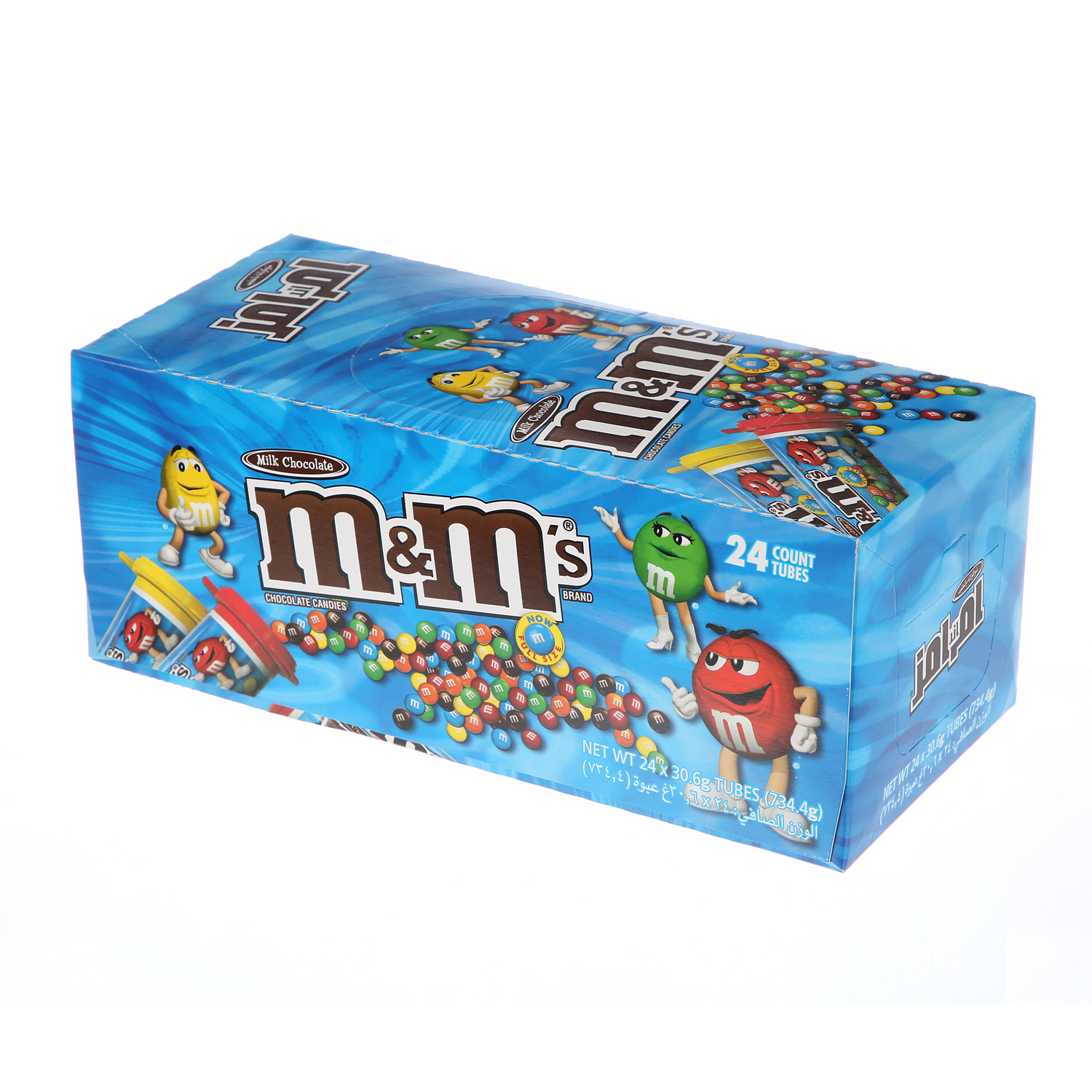 M&M's Chocolate Minis Tubes 30  g × 24'S