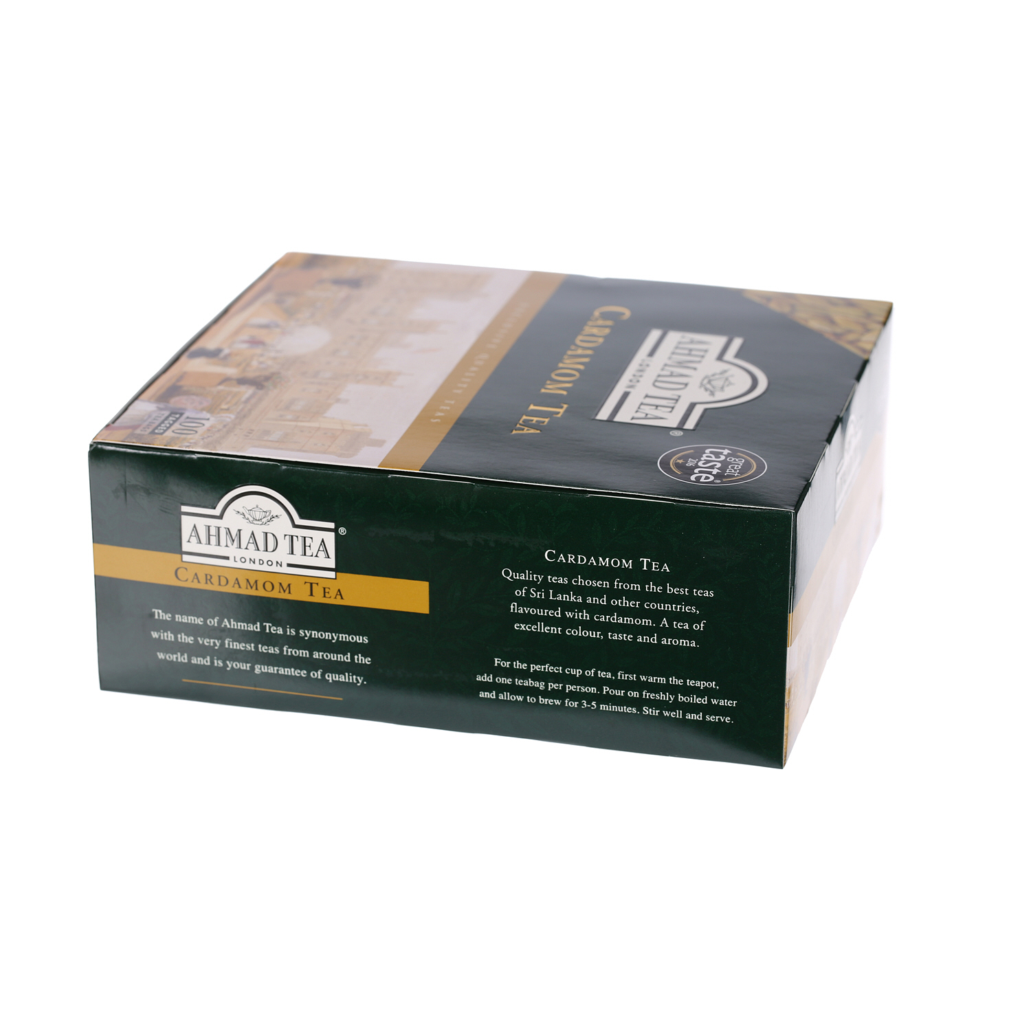 Ahmed Tea Bag Cardamom 2 g × 100 Pack