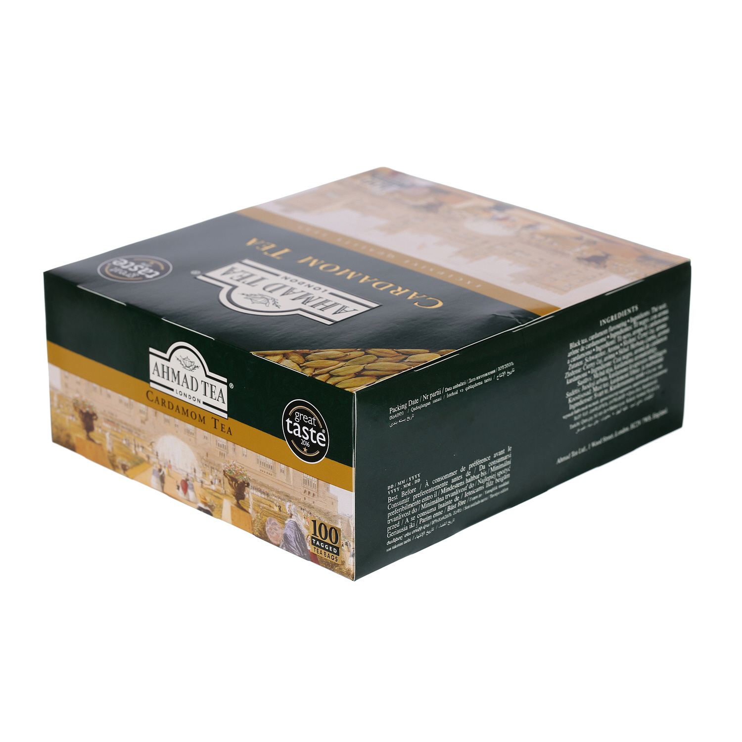 Ahmed Tea Bag Cardamom 2 g × 100 Pack