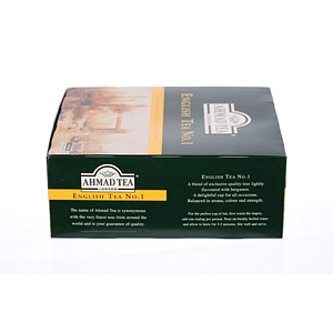 Ahmad Tea English Tea No. 1 Tea Bags, 100 Pieces