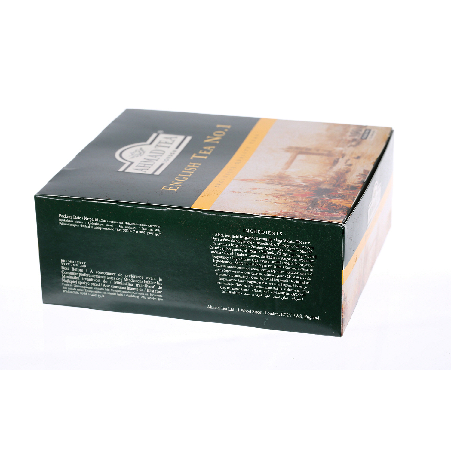 Ahmad Tea English Tea No. 1 Tea Bags, 100 Pieces