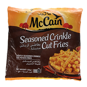 McCain Seasoned Crinckle Cut 1.5 Kg