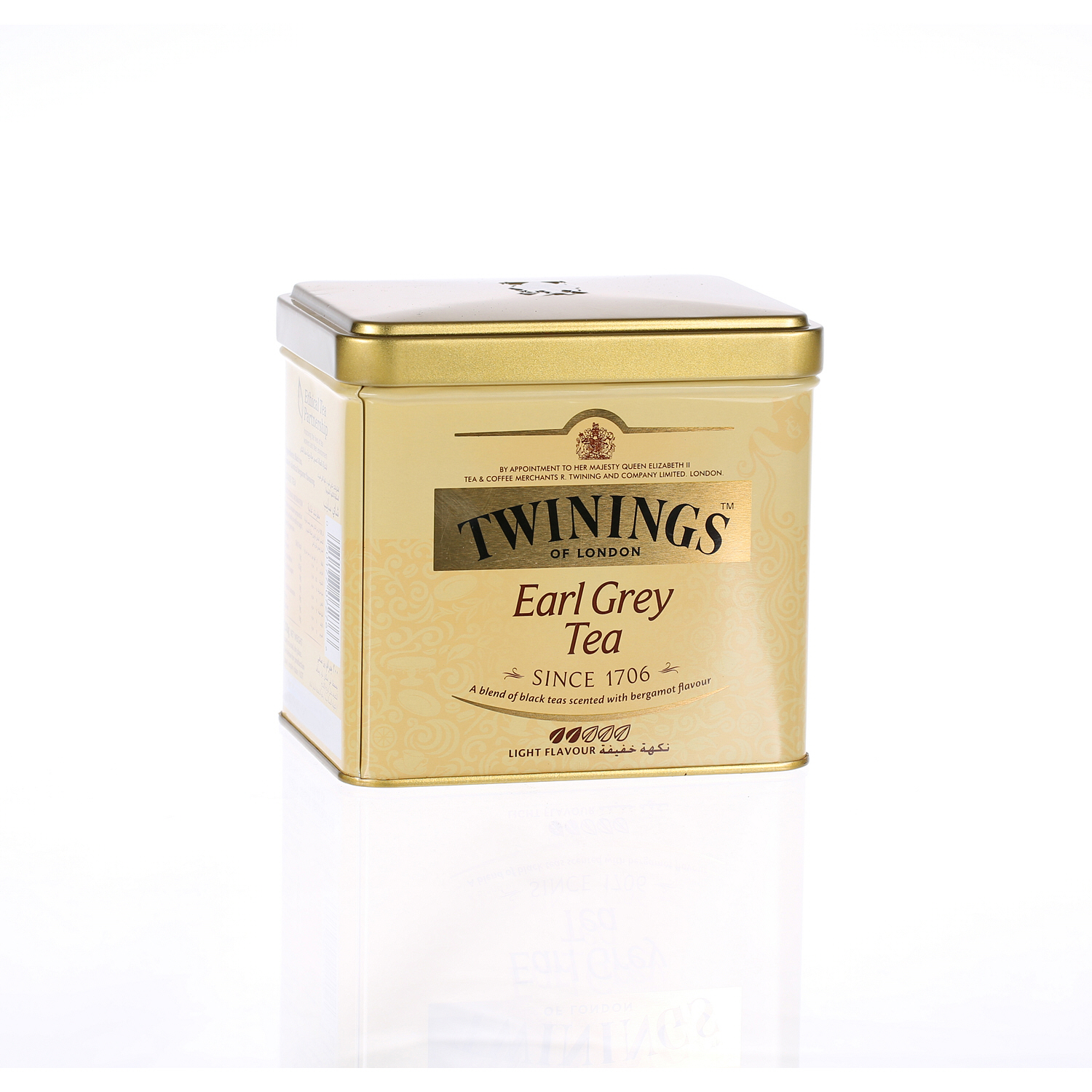 Twinings Goldline Tea Tin Earl Grey 200gm