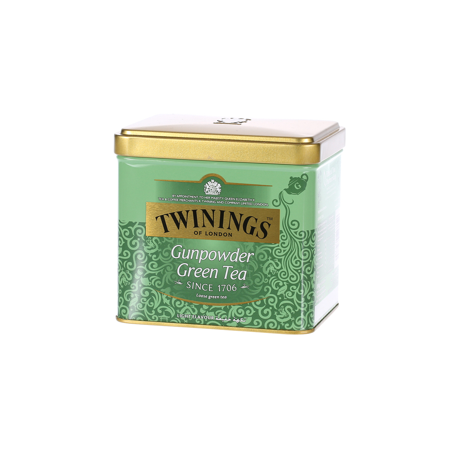 Twinings Goldline Tea Green Gun Powder Tin 200 g