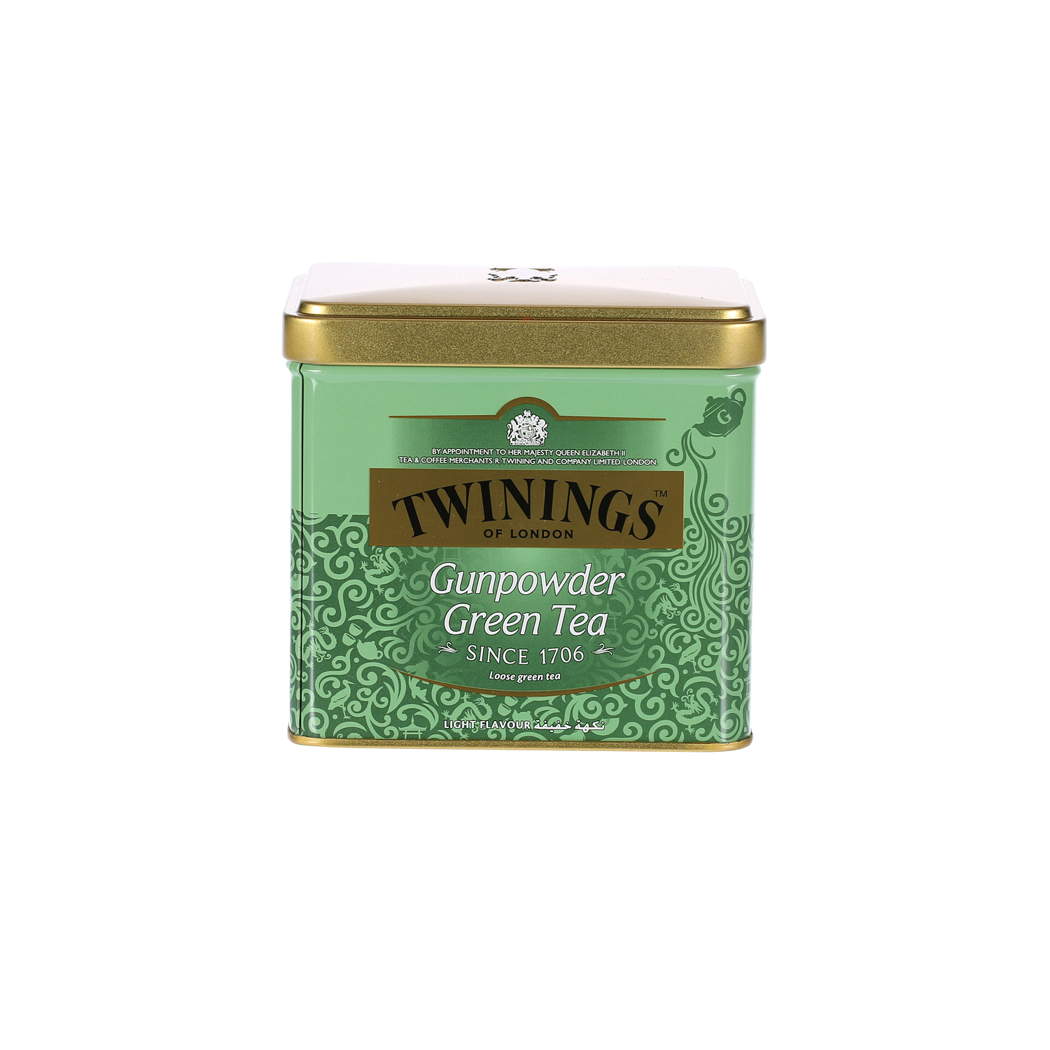 Twinings Goldline Tea Green Gun Powder Tin 200 g