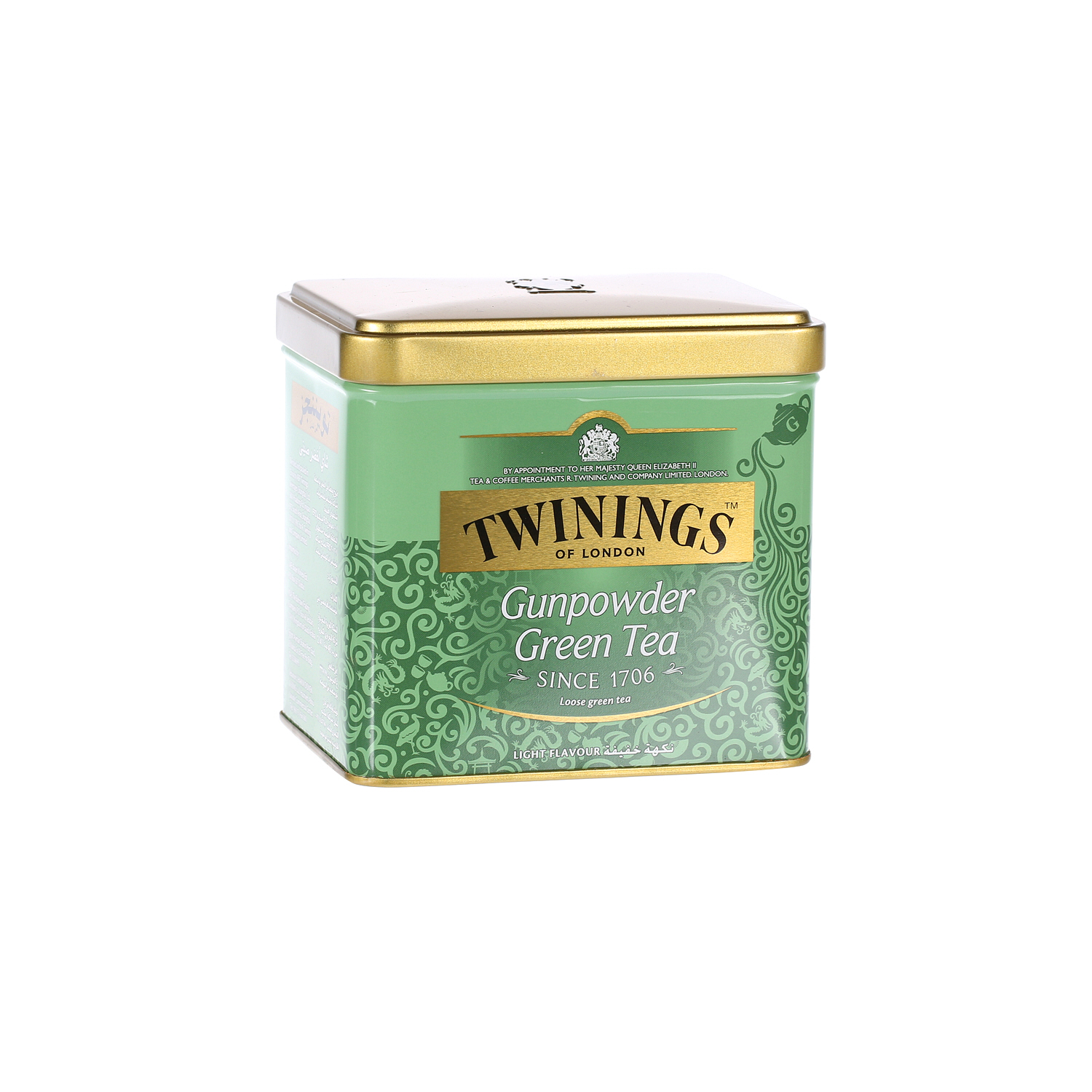 Twinings Goldline Tea Green Gun Powder Tin 200 g