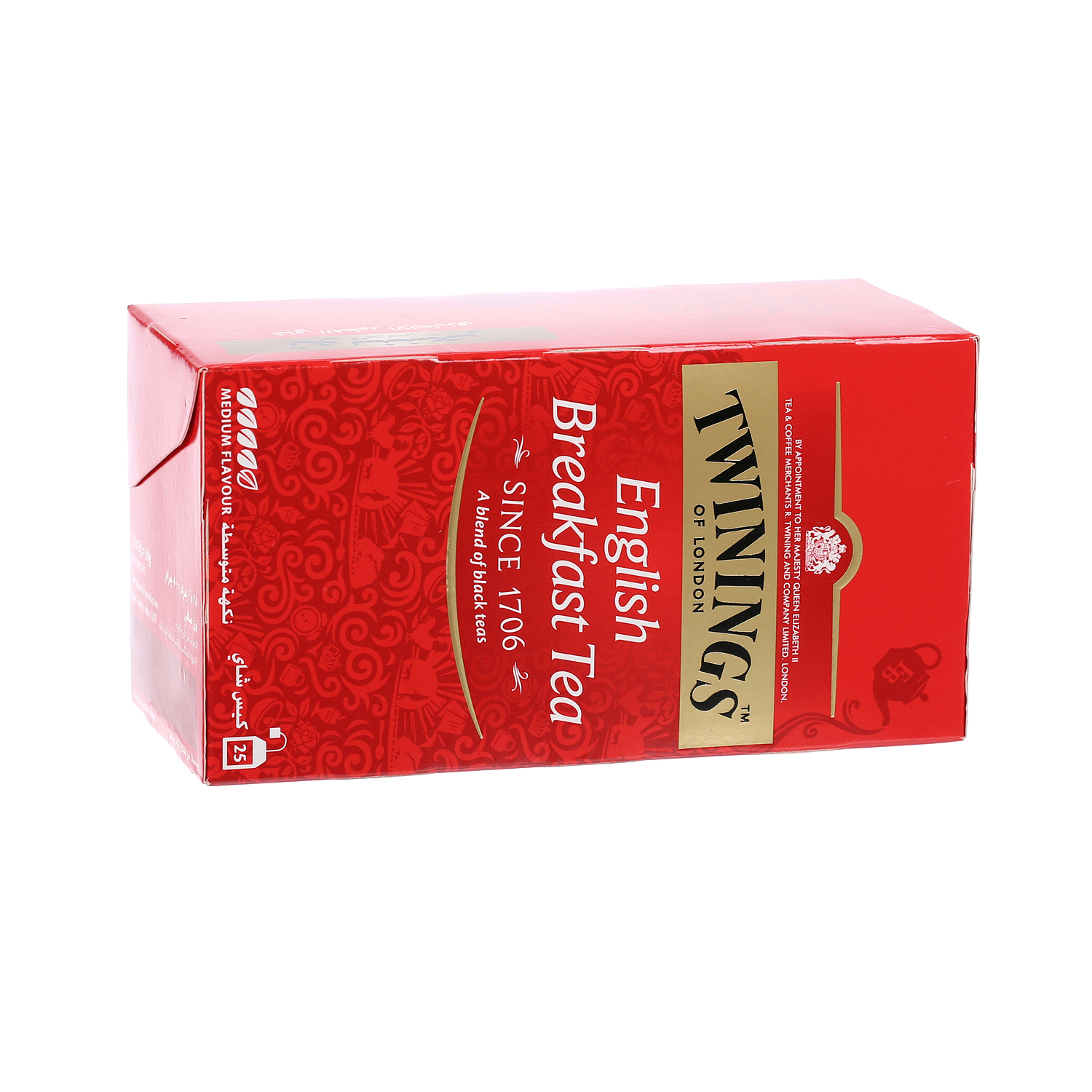 Twinings Goldline Tea Bag English Breakfast 25 Pack