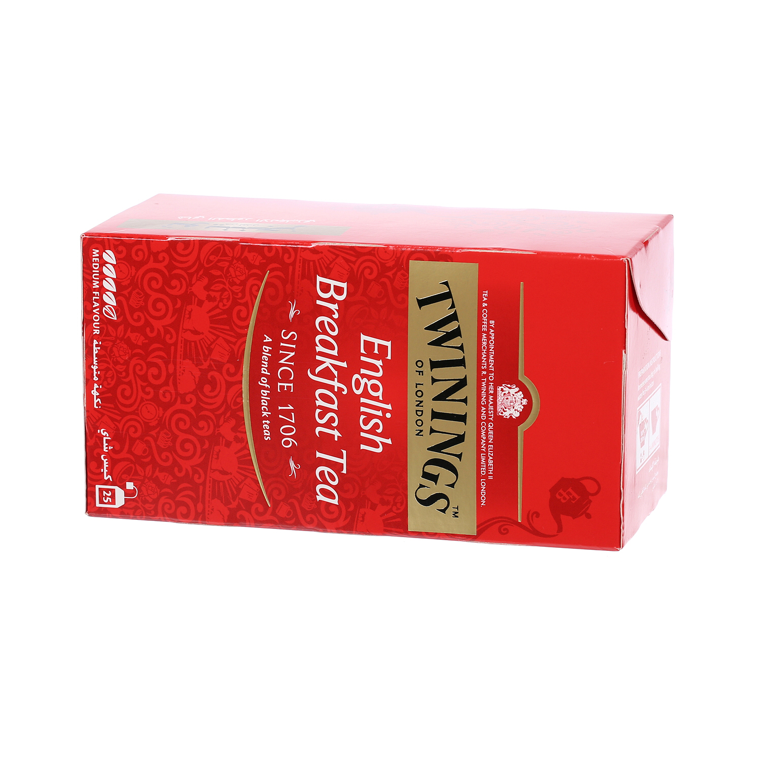 Twinings Goldline Tea Bag English Breakfast 25 Pack