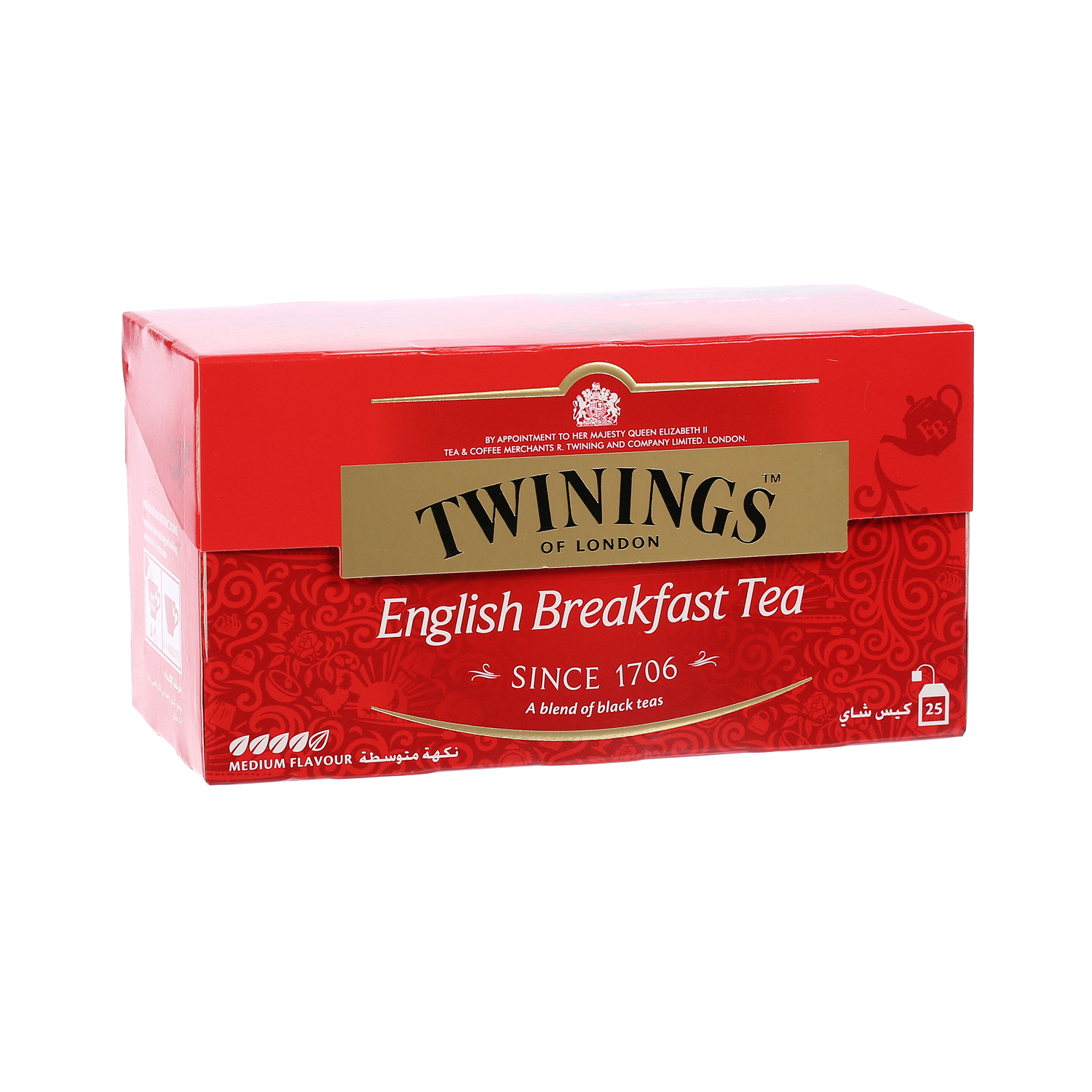 Twinings Goldline Tea Bag English Breakfast 25 Pack