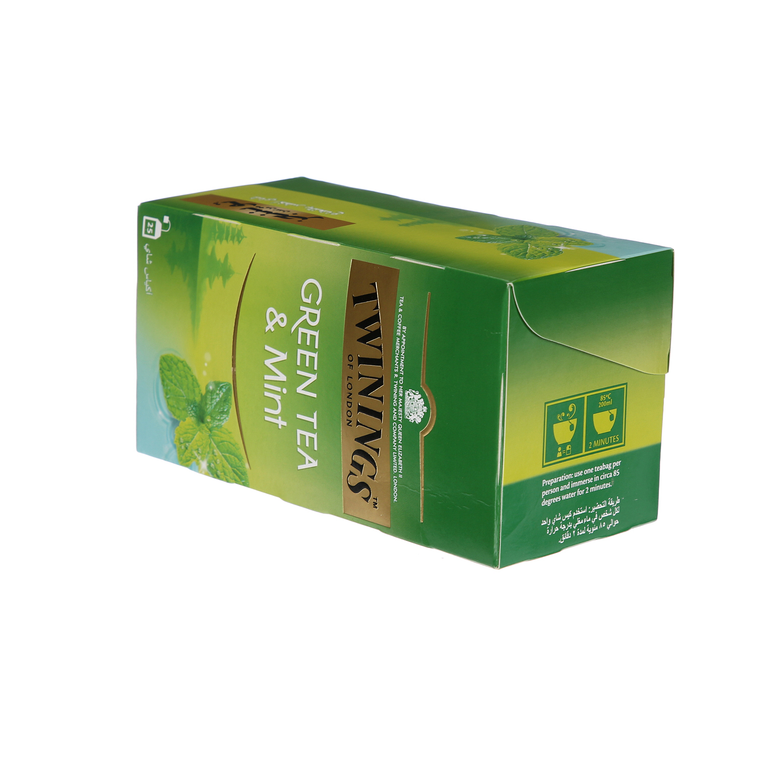 Twinings Green Tea and Mint 25 Tea Bags