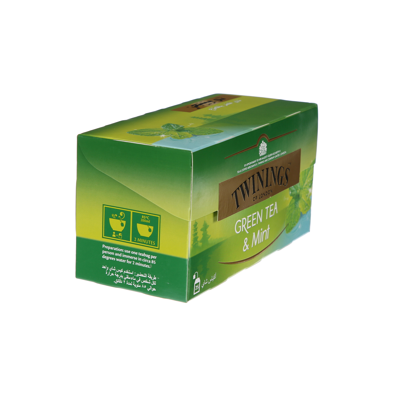 Twinings Green Tea and Mint 25 Tea Bags