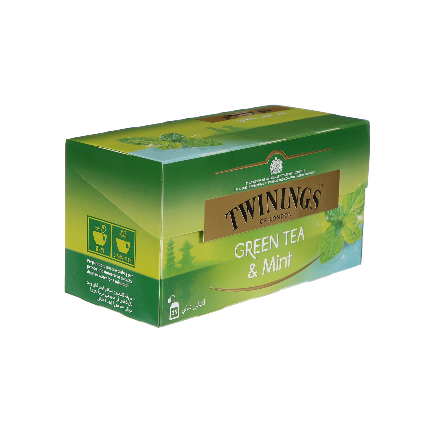 Twinings Green Tea and Mint 25 Tea Bags