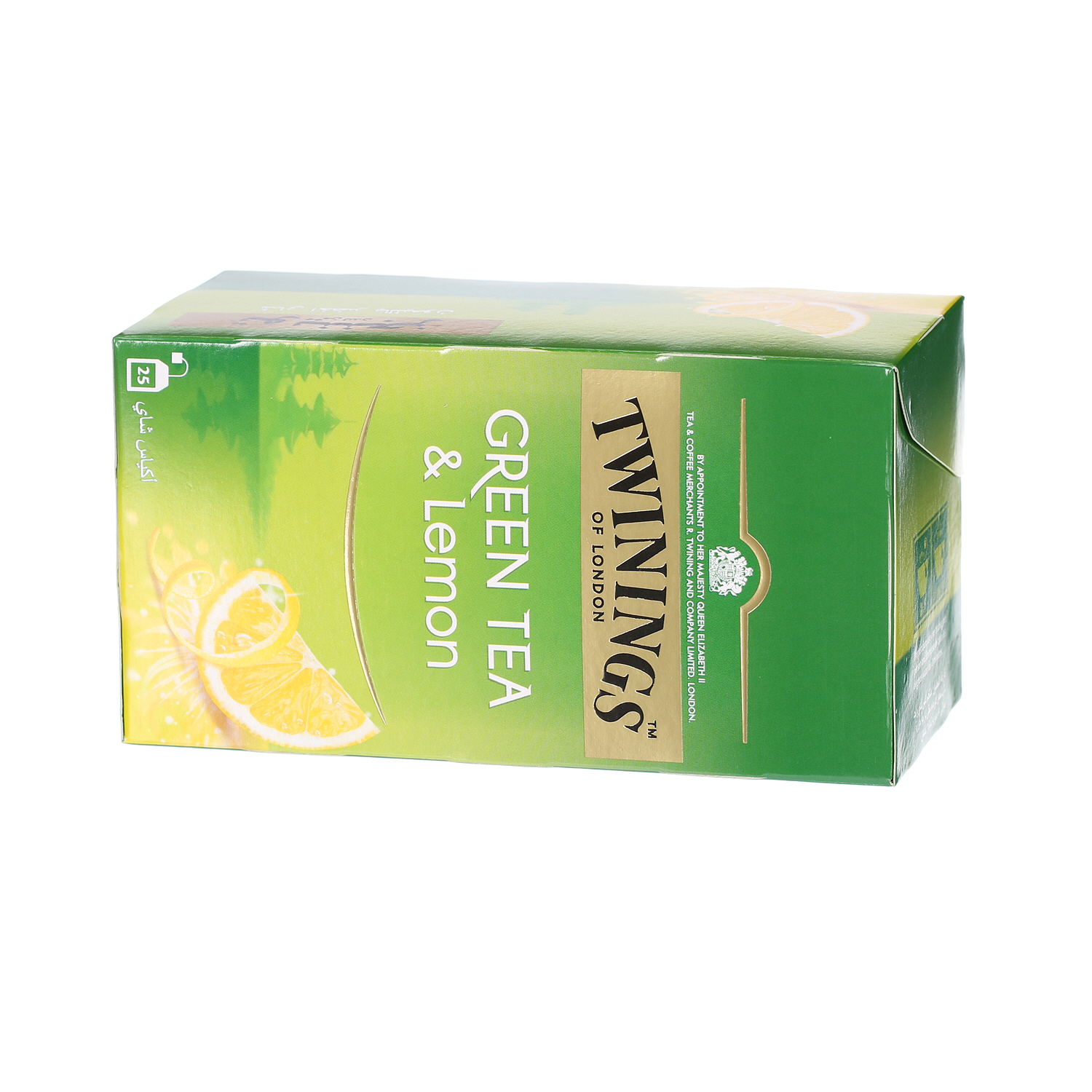 تويننجز شاي أخضر بالليمون 25 كيس