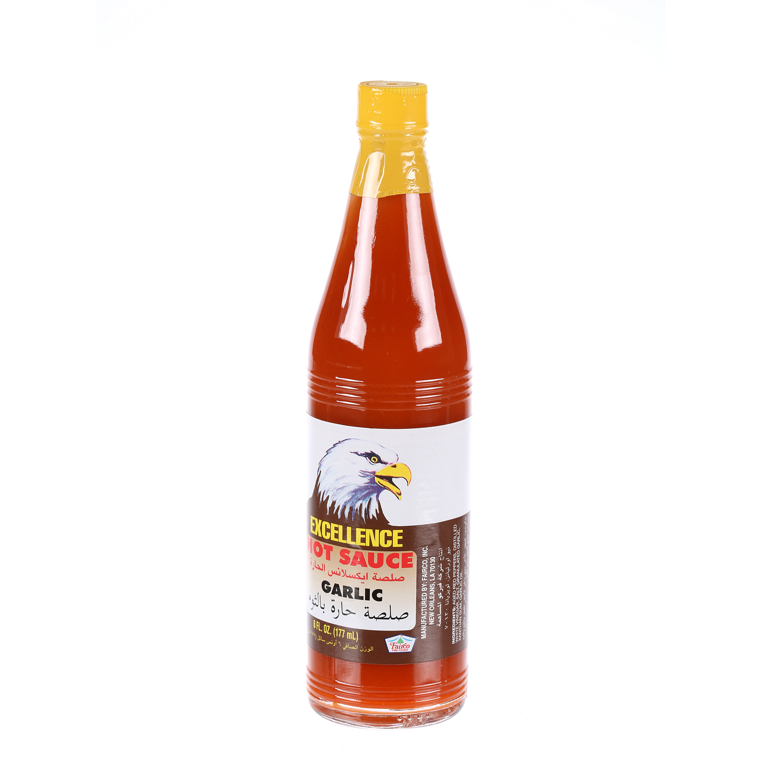 Excellence Hot Sauce Garlic 6 Oz