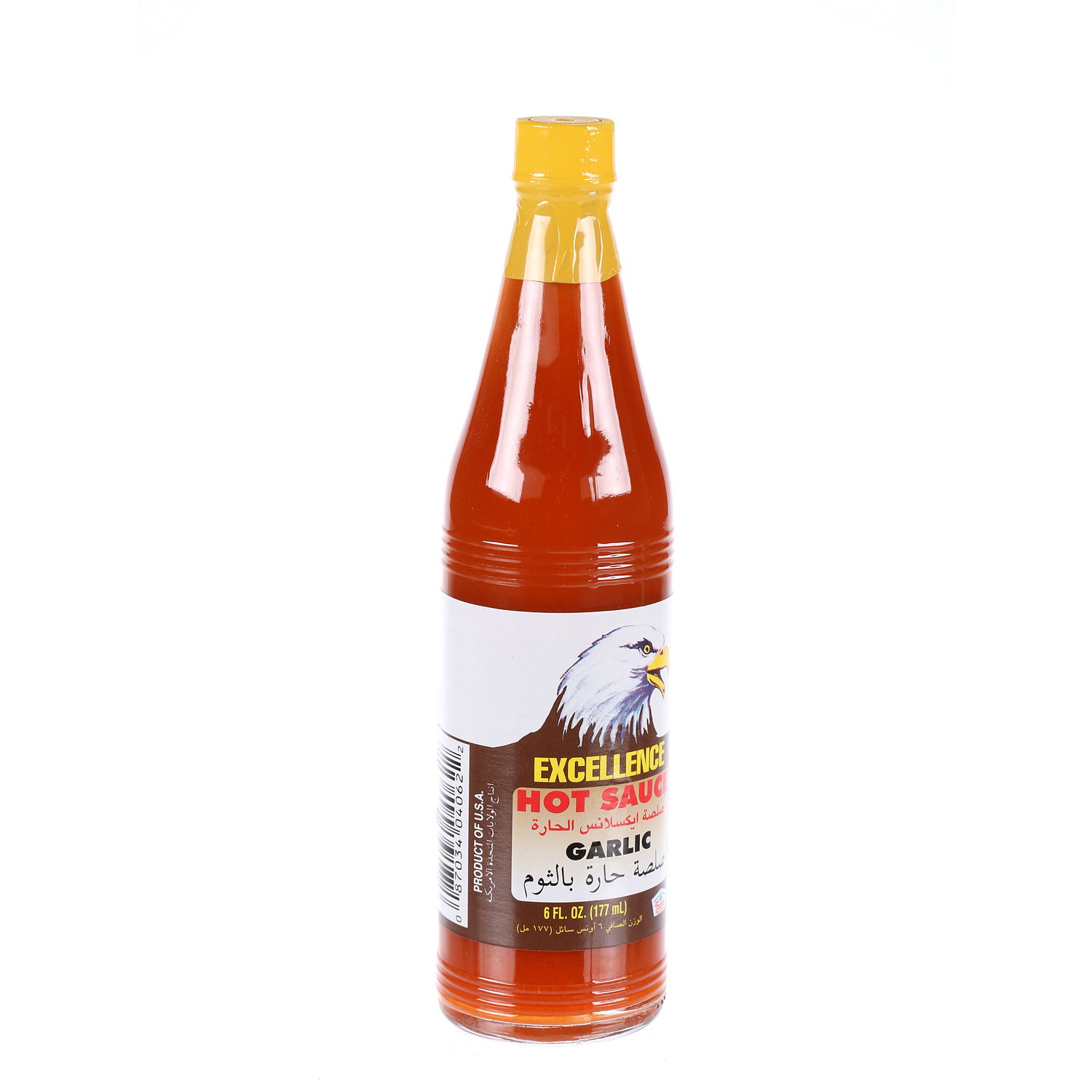 Excellence Hot Sauce Garlic 6 Oz