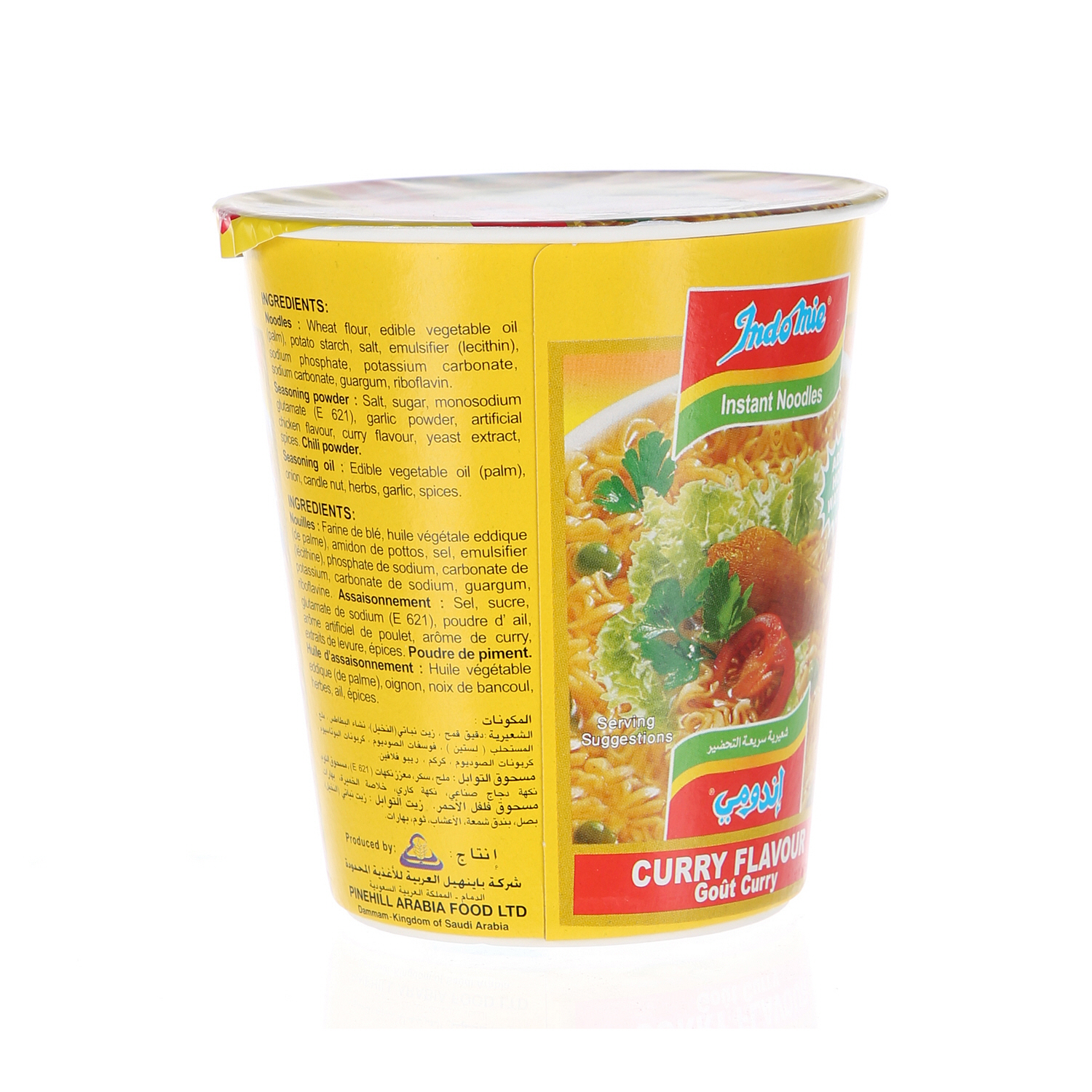 Indomie Noodles Cup Curry Flavor 60 g