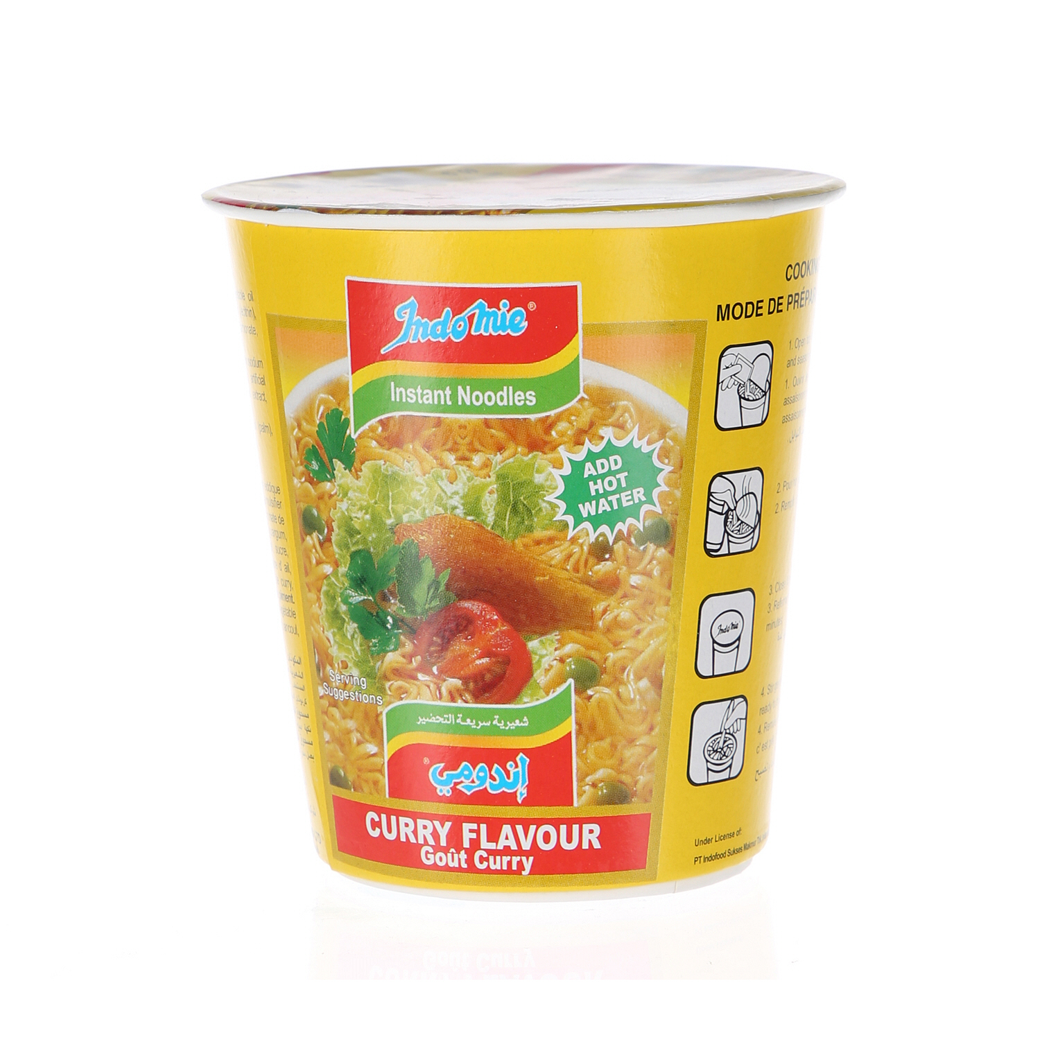 Indomie Noodles Cup Curry Flavor 60 g