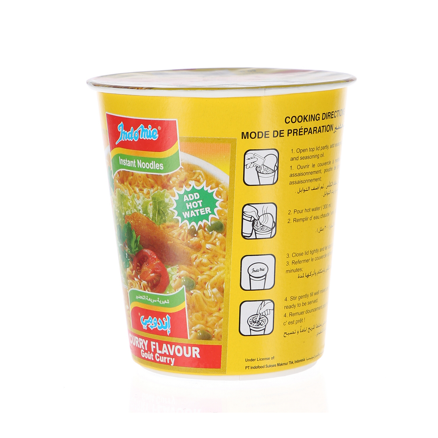 Indomie Noodles Cup Curry Flavor 60 g