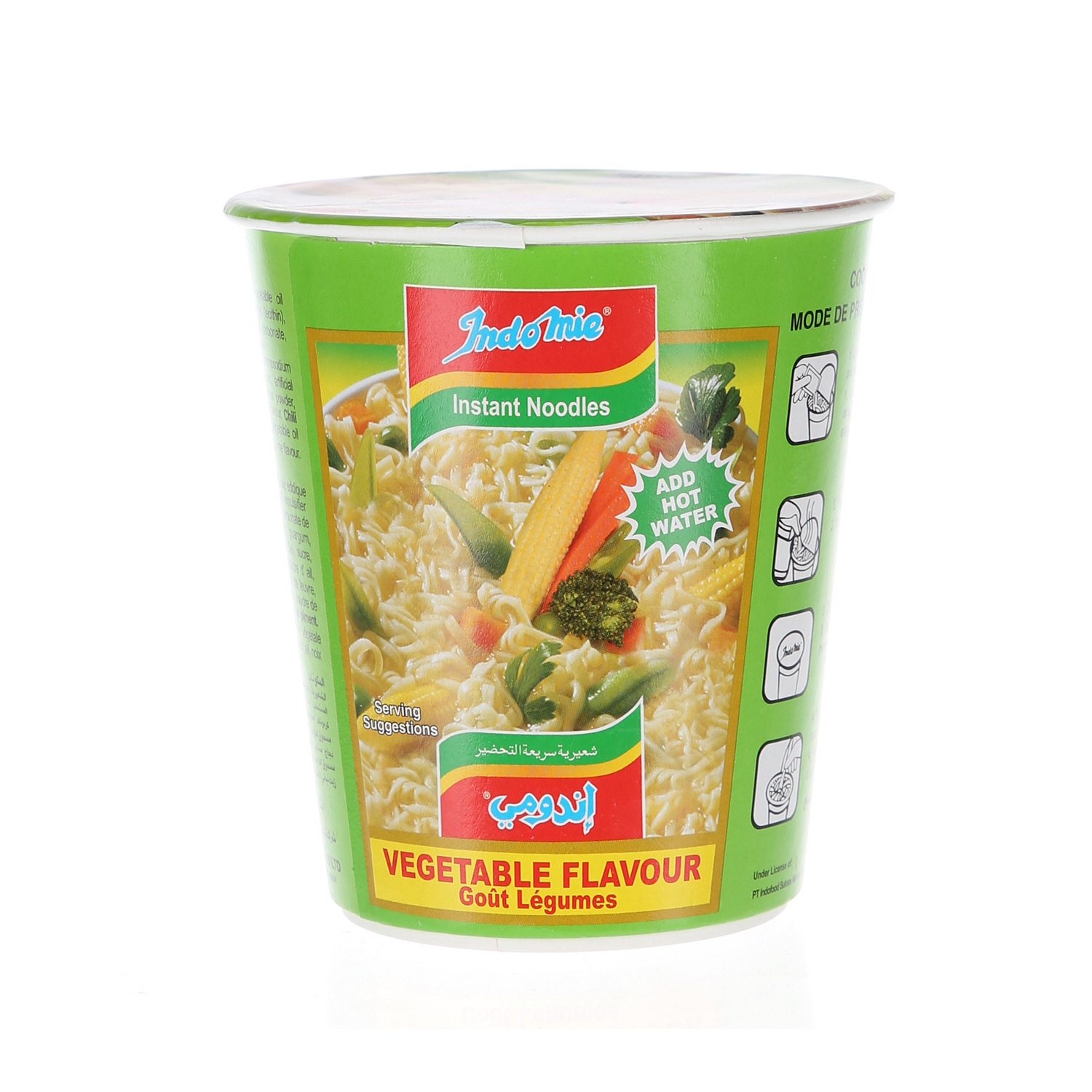 Indomie Noodles Cup Vegetable Flavor 60 g